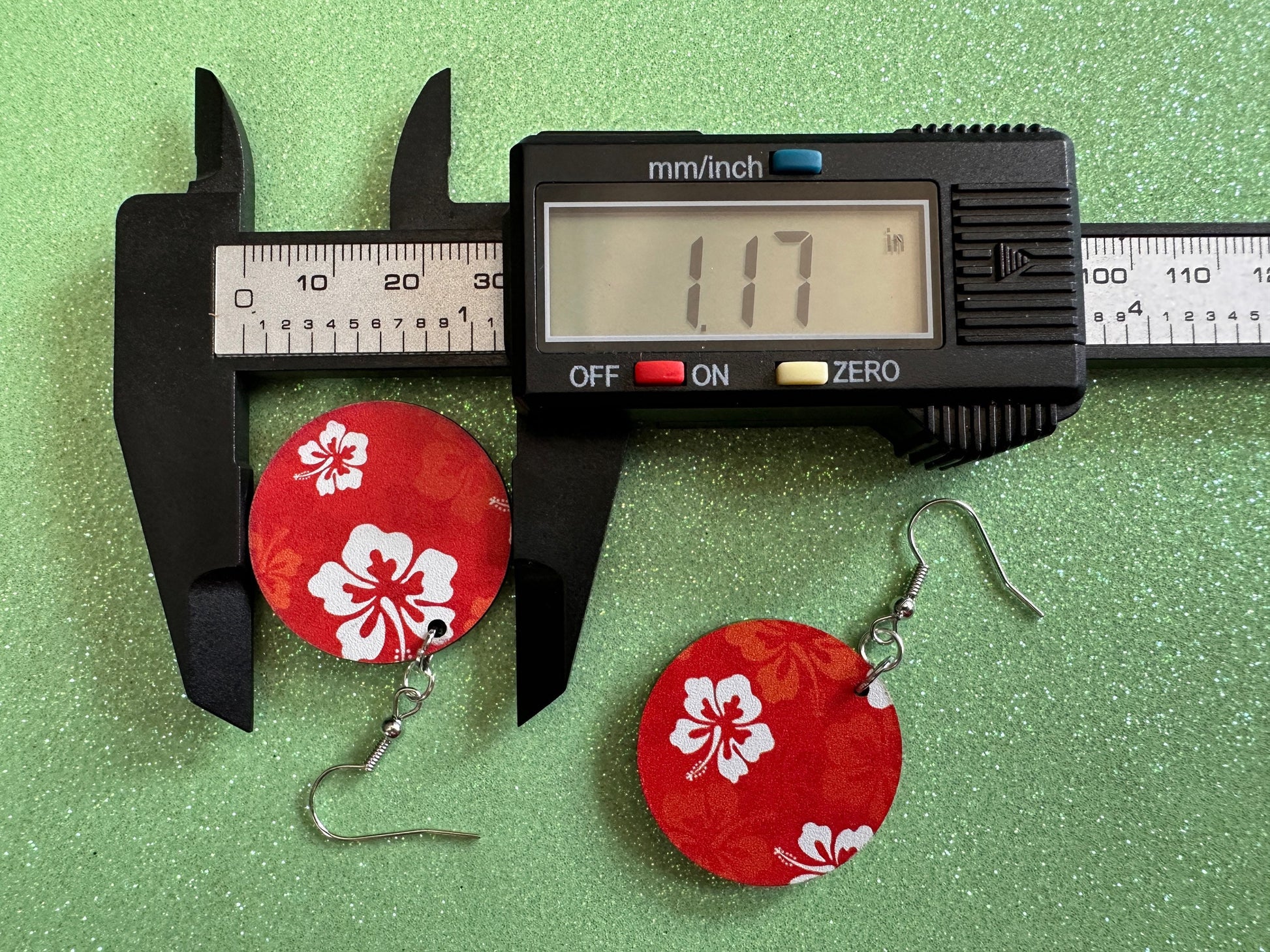 Hibiscus Earrings: Laser Cut Acrylic Flowers, Floral, Flowers, Hawaii, Hawaiian, Tropical, Summer Vibes, Best Gifts for Her/Him/Them