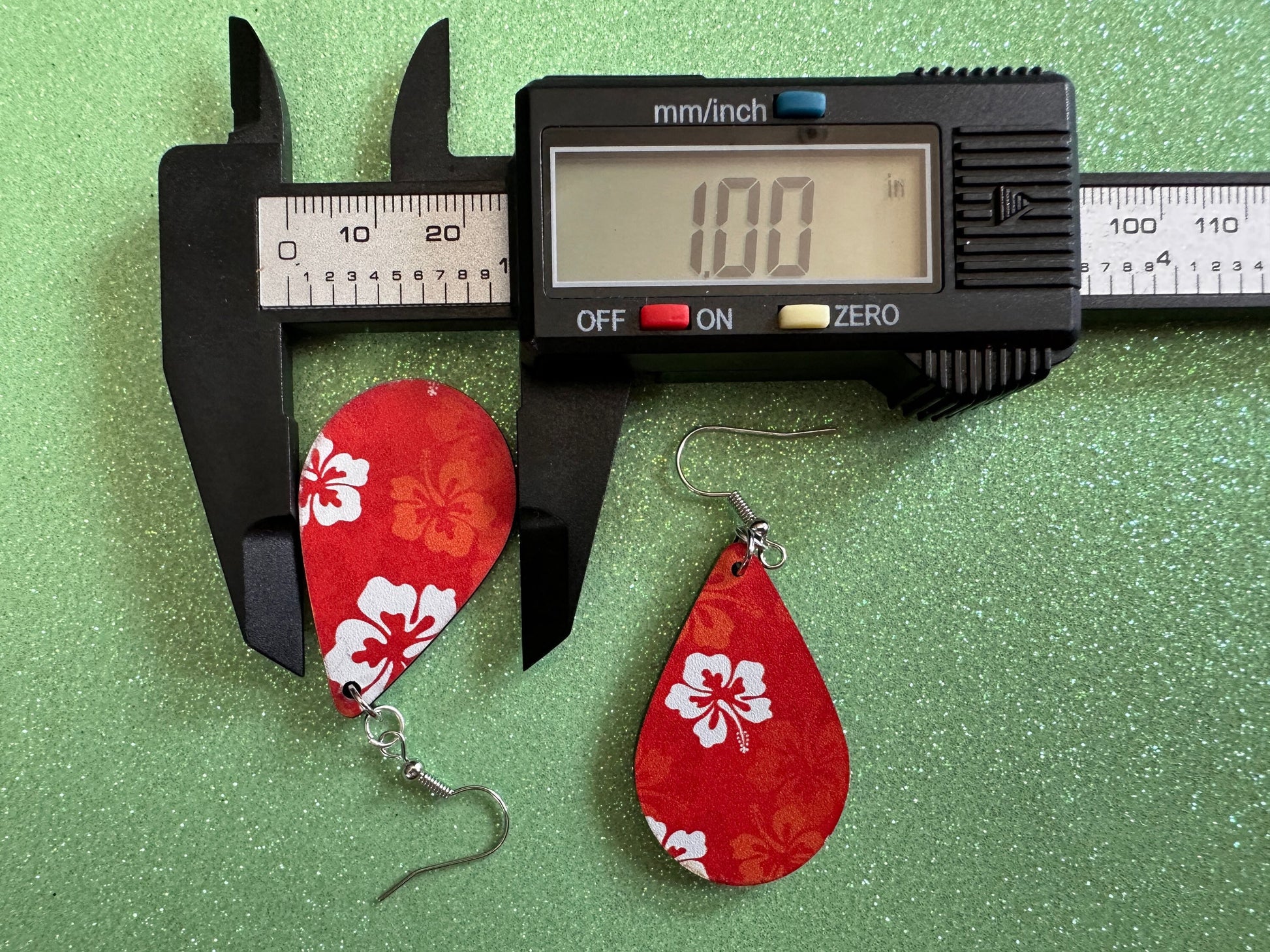 Hibiscus Earrings: Laser Cut Acrylic Flowers, Floral, Flowers, Hawaii, Hawaiian, Tropical, Summer Vibes, Best Gifts for Her/Him/Them