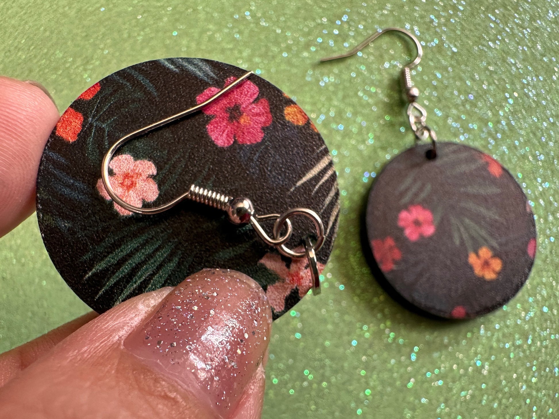 Hibiscus Earrings: Laser Cut Acrylic Flowers, Floral, Flowers, Hawaii, Hawaiian, Tropical, Summer Vibes, Best Gifts for Her/Him/Them