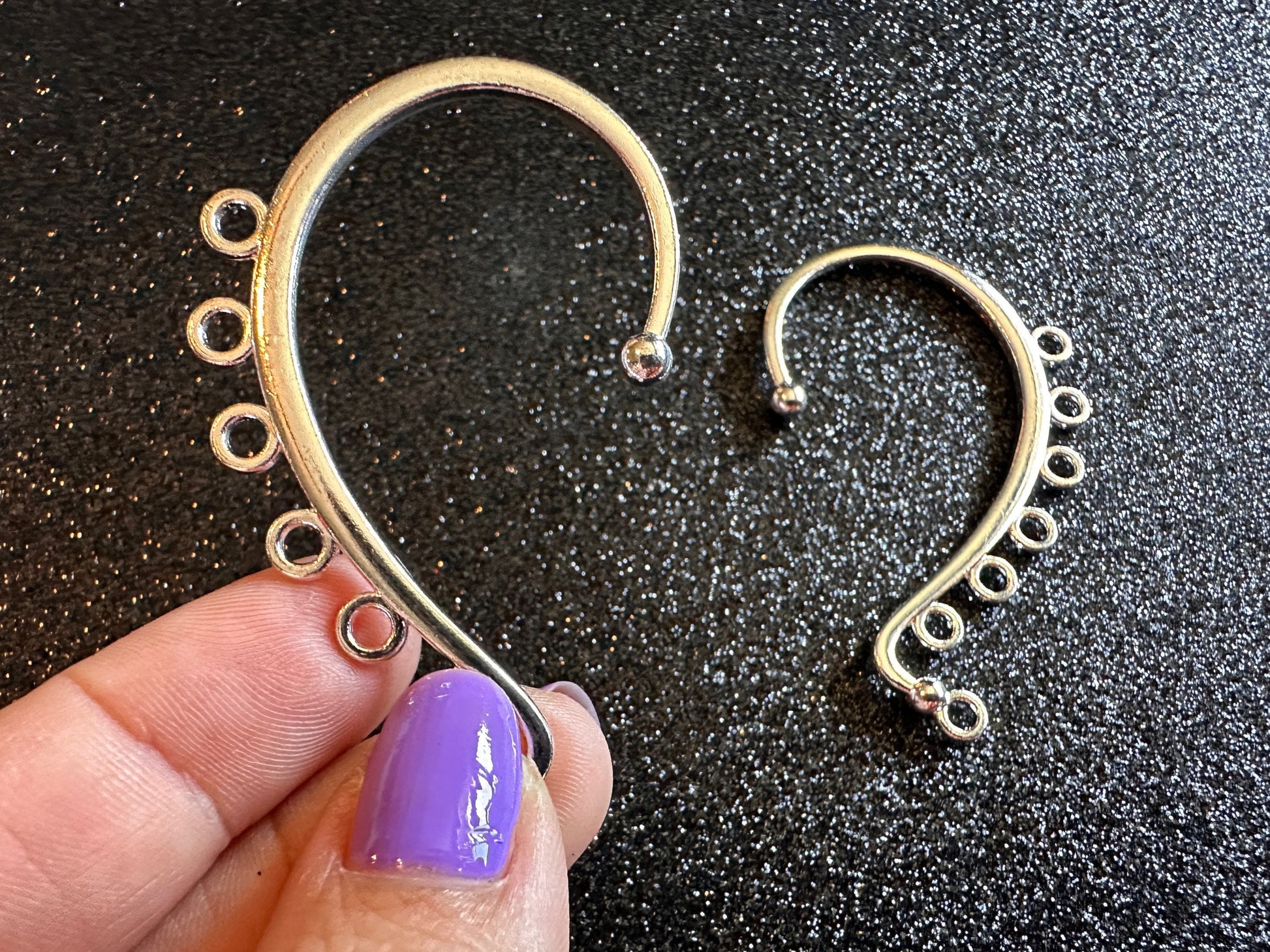 Hypoallergenic Earring Fish Hooks to Replace Regular Fish Hooks: Order Add On (One Per Purchased Pair)