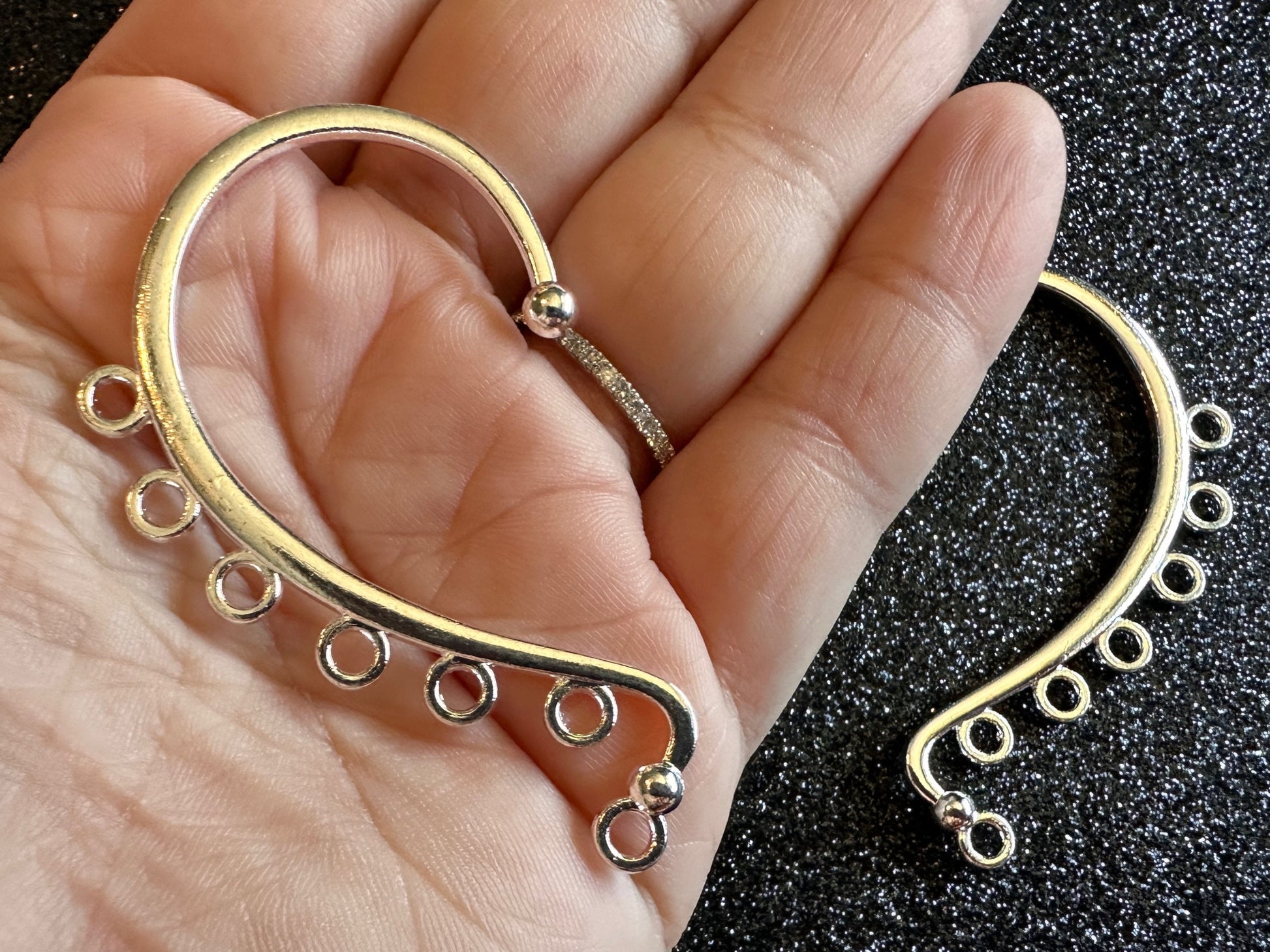 Hypoallergenic Earring Fish Hooks to Replace Regular Fish Hooks: Order Add On (One Per Purchased Pair)
