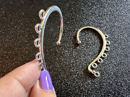 Hypoallergenic Earring Fish Hooks to Replace Regular Fish Hooks: Order Add On (One Per Purchased Pair)