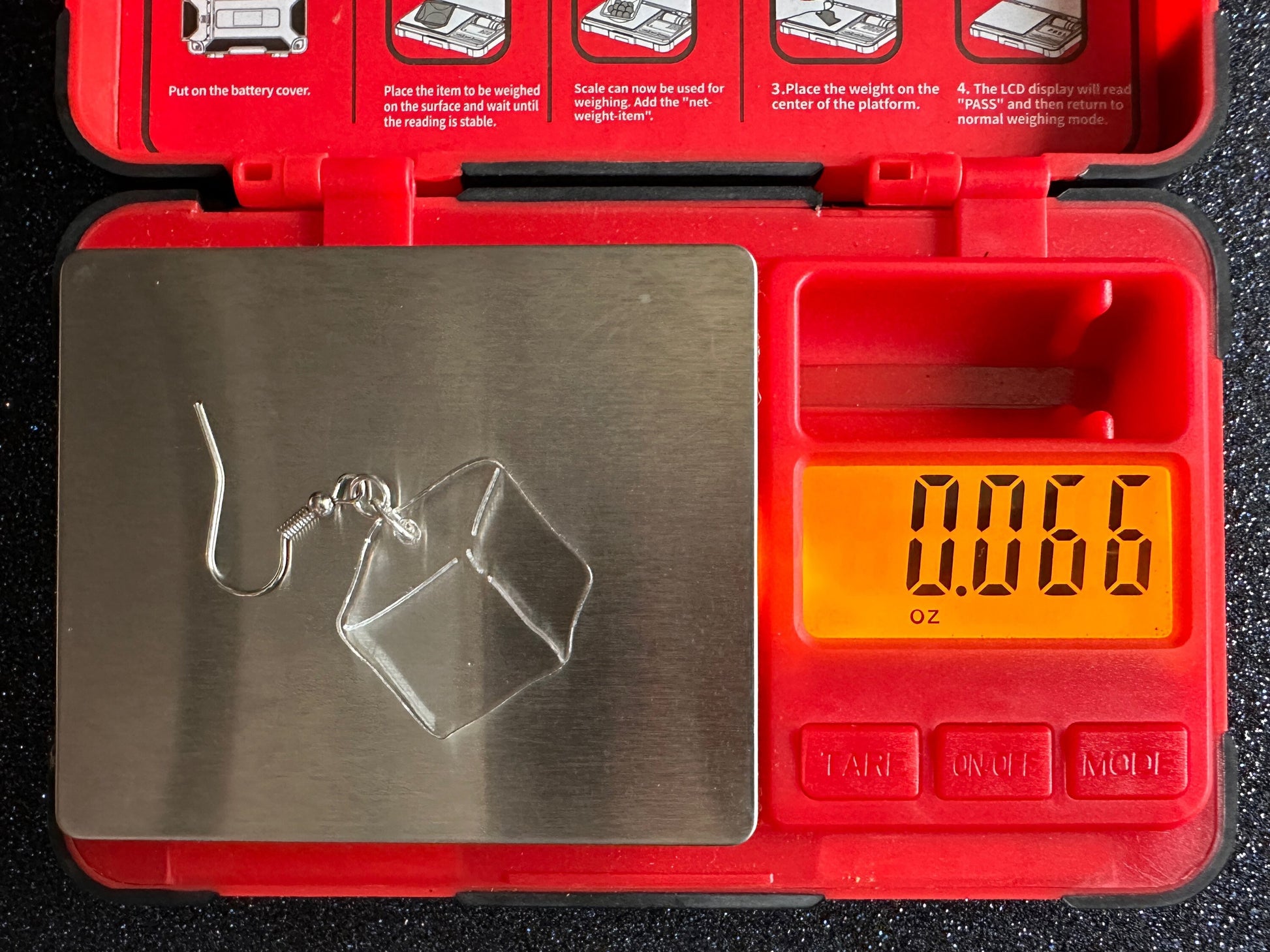 Ice Cube Earrings: Laser Cut Acrylic Ice Cubes, Cold, Iced, Frozen Water, Freezing, Summer, Cool Down, Chill Out, Gifts for Her/Him/Them
