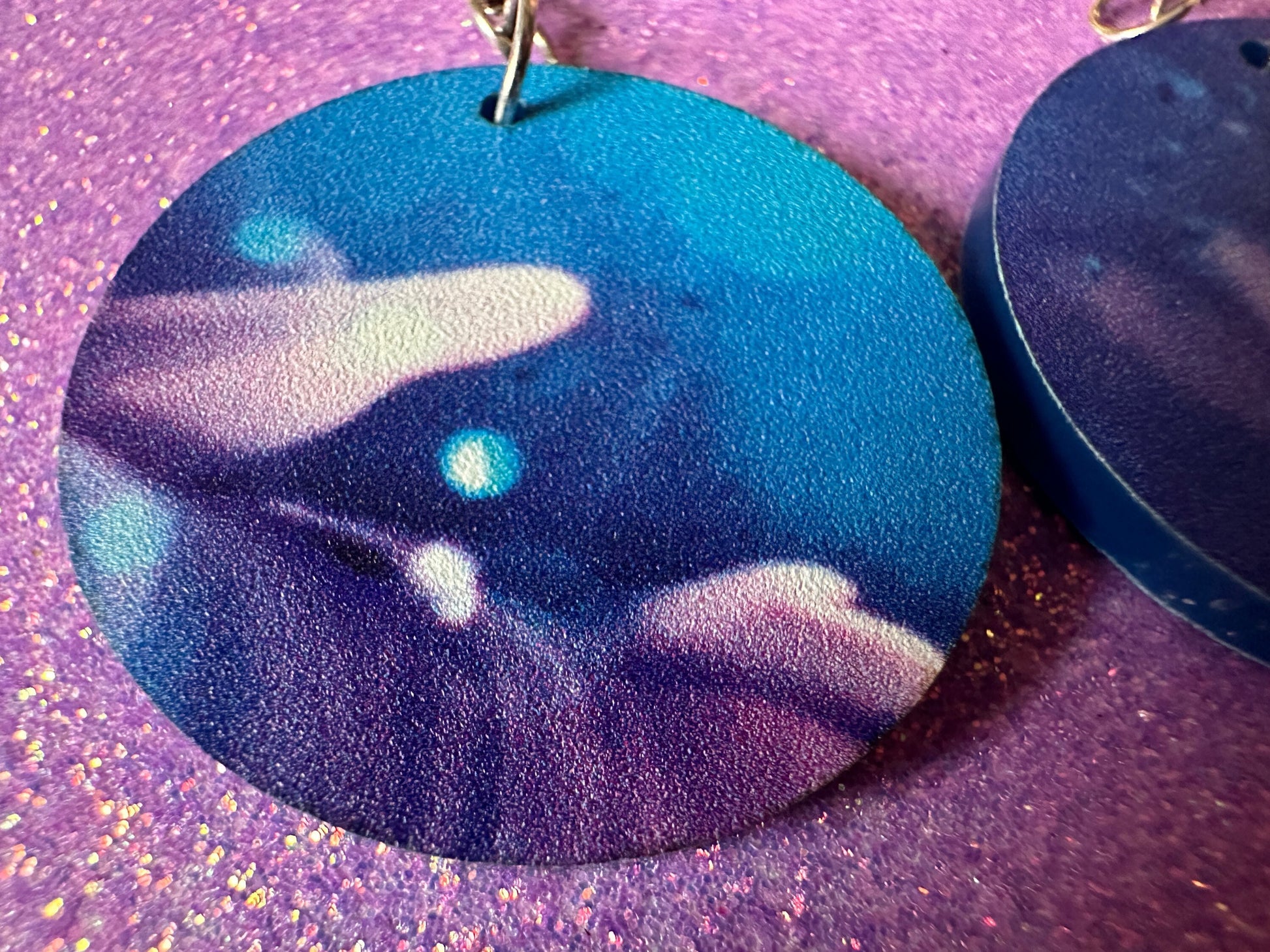 Jellyfish Earrings: Laser Cut Acrylic Jellyfish Design, Fish, Blue, Pink Jellyfish, Animals, Fish, Aquarium, Best Gifts for Her/Him/Them