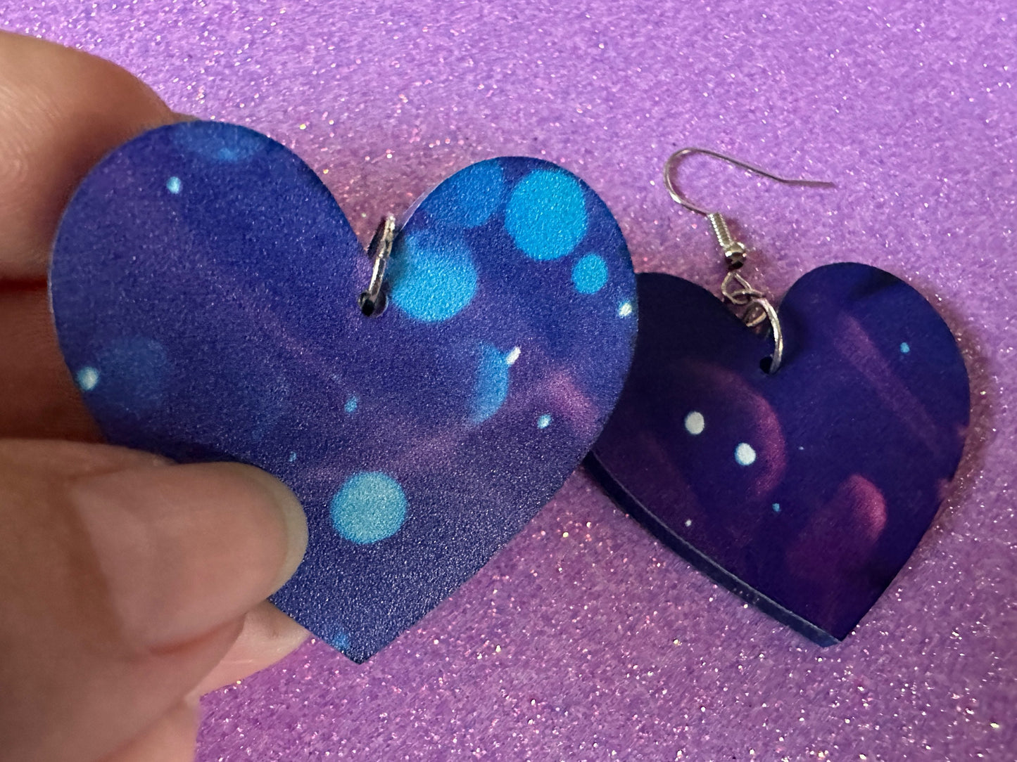 Jellyfish Earrings: Laser Cut Acrylic Jellyfish Design, Fish, Blue, Pink Jellyfish, Animals, Fish, Aquarium, Best Gifts for Her/Him/Them
