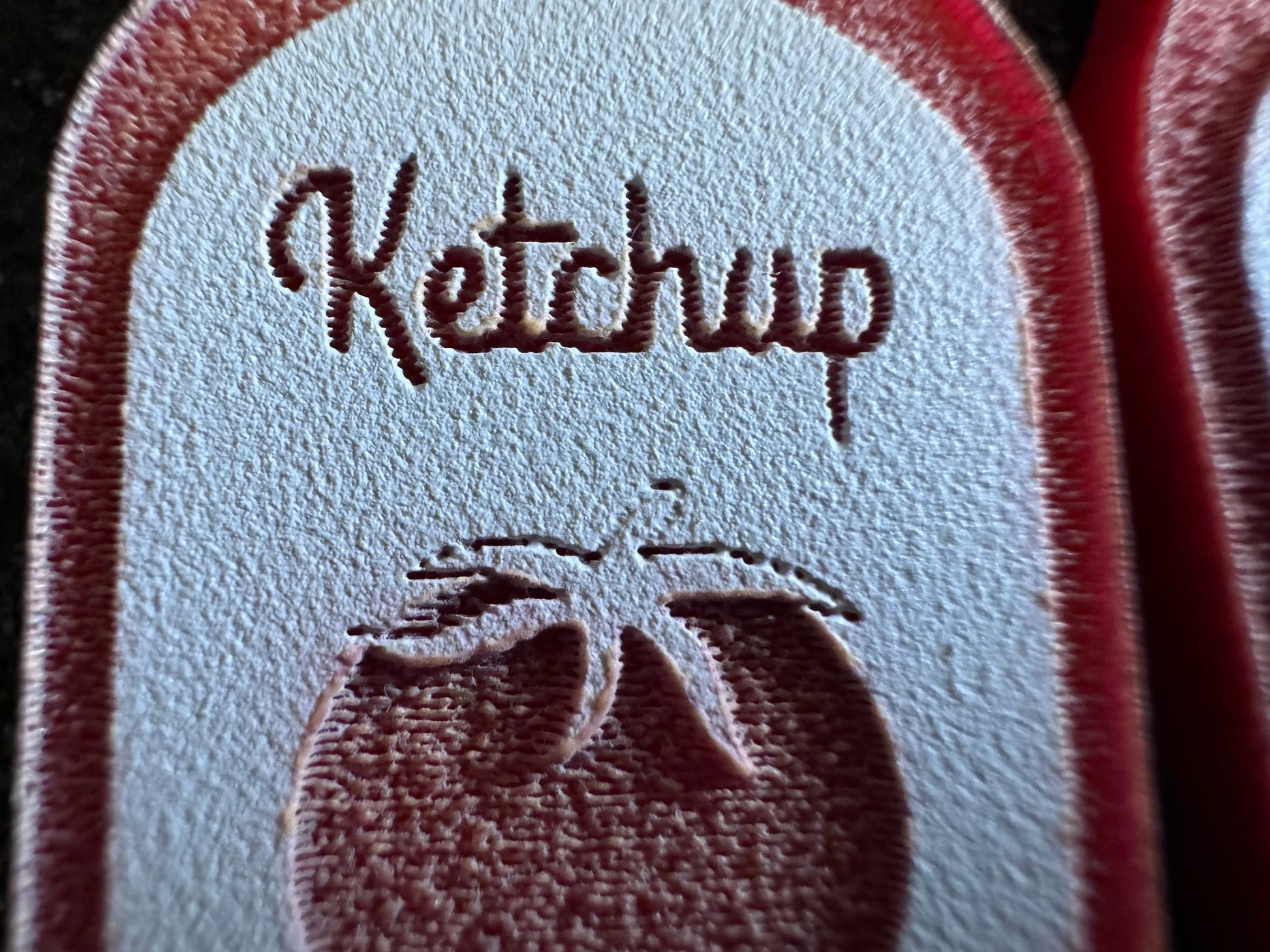 Ketchup Bottle Earrings: Laser Cut Acrylic Ketchup Earrings, Food, Tomato, Sauce, Condiments, Food Earrings, Best Gifts for Her/Him/Them