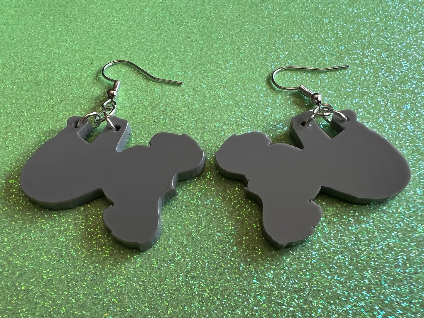 Koala Earrings: Laser Cut Acrylic Koalas, Simple Koala Outlines, Koala Silhouette, Zoo Animals, Best Gifts for Her/Him/Them