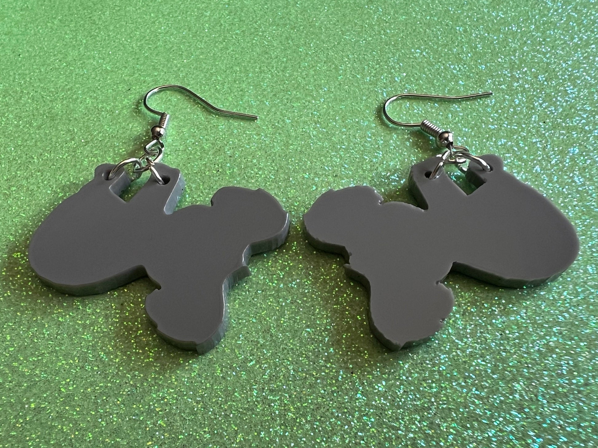 Koala Earrings: Laser Cut Acrylic Koalas, Simple Koala Outlines, Koala Silhouette, Zoo Animals, Best Gifts for Her/Him/Them