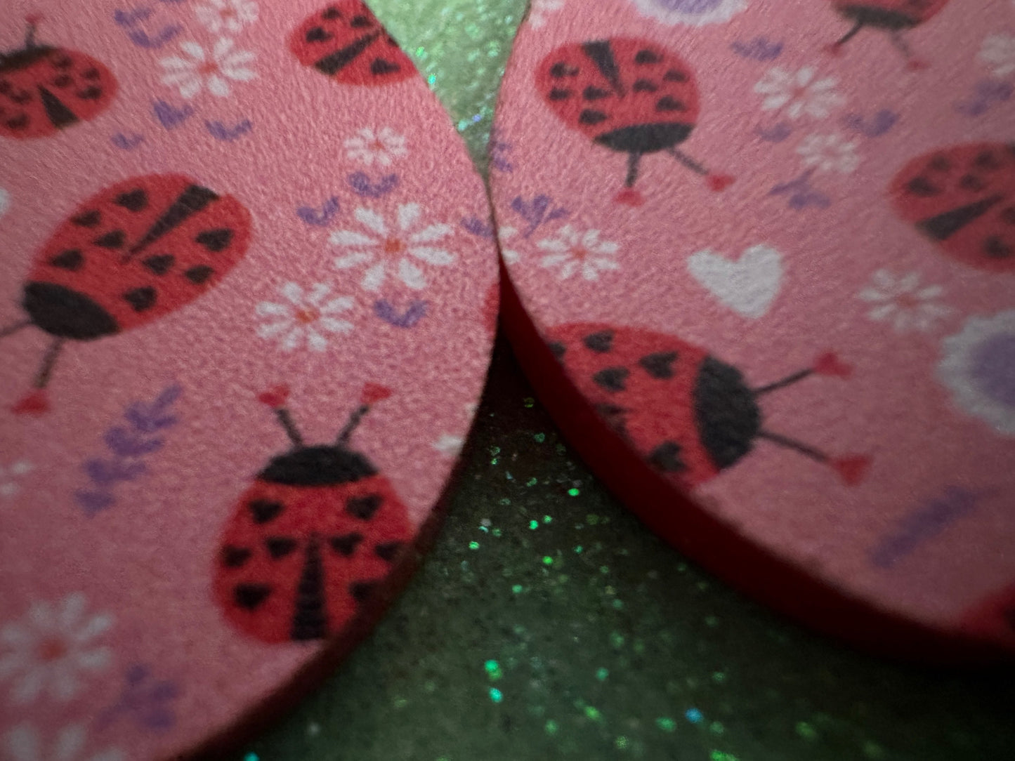 Ladybug Earrings: Laser Cut Acrylic Lady Birds, Ladybugs, Insects, Entomology, Ladybird, Summer Vibes, Cottage, Best Gifts for Her/Him/Them