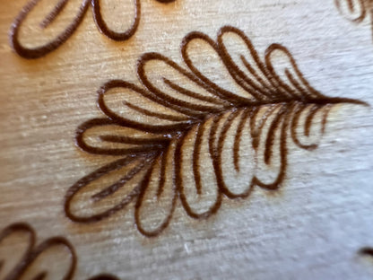 Leaf Earrings: Laser Cut Wood Leaves, Wooden, House Plant, Monstera, Lush Green Earrings, Plants, Palm Tree, Best Gifts for Her/Him/Them