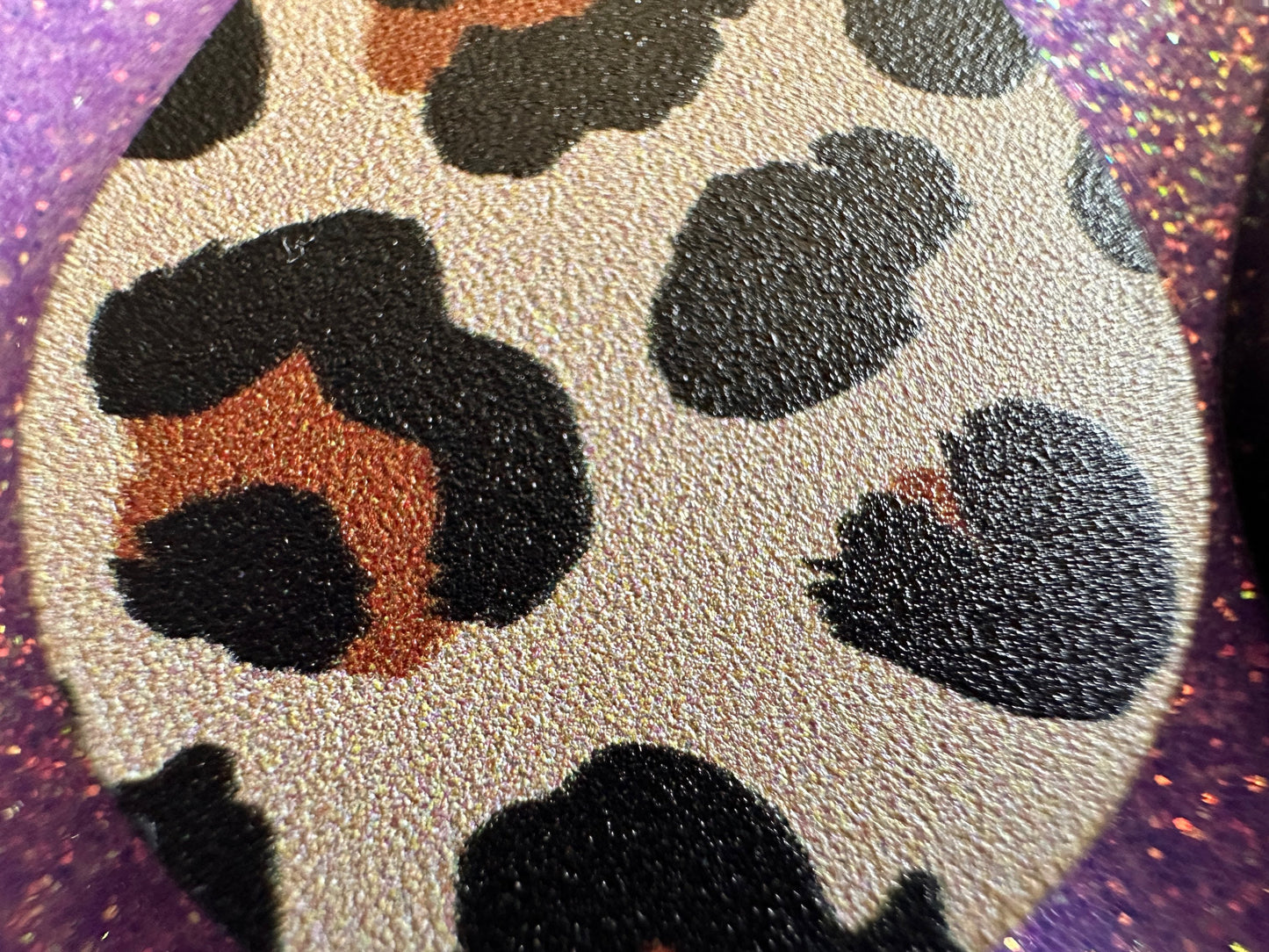 Leopard Print Earrings: Laser Cut Acrylic Leopard Hearts, Safari, Big Cats, Animal Print, Feline, Zoo, Sassy, Best Gifts for Her/Him/Them