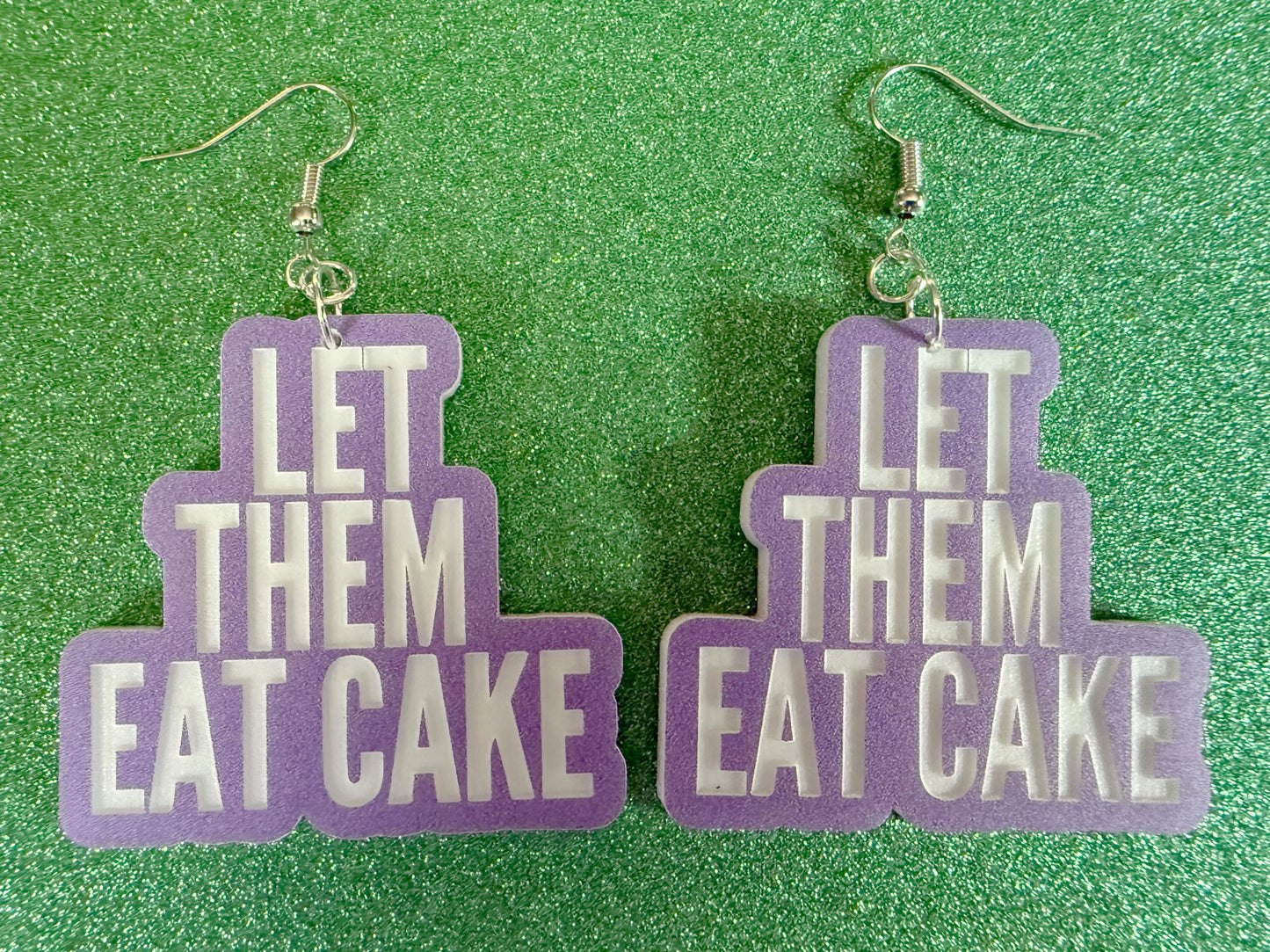 Let Them Eat Cake Earrings: Revolution, Protest, Anti-Capitalism Activism, Activist, Socialism, Political, Best Gifts for Her/Him/Them