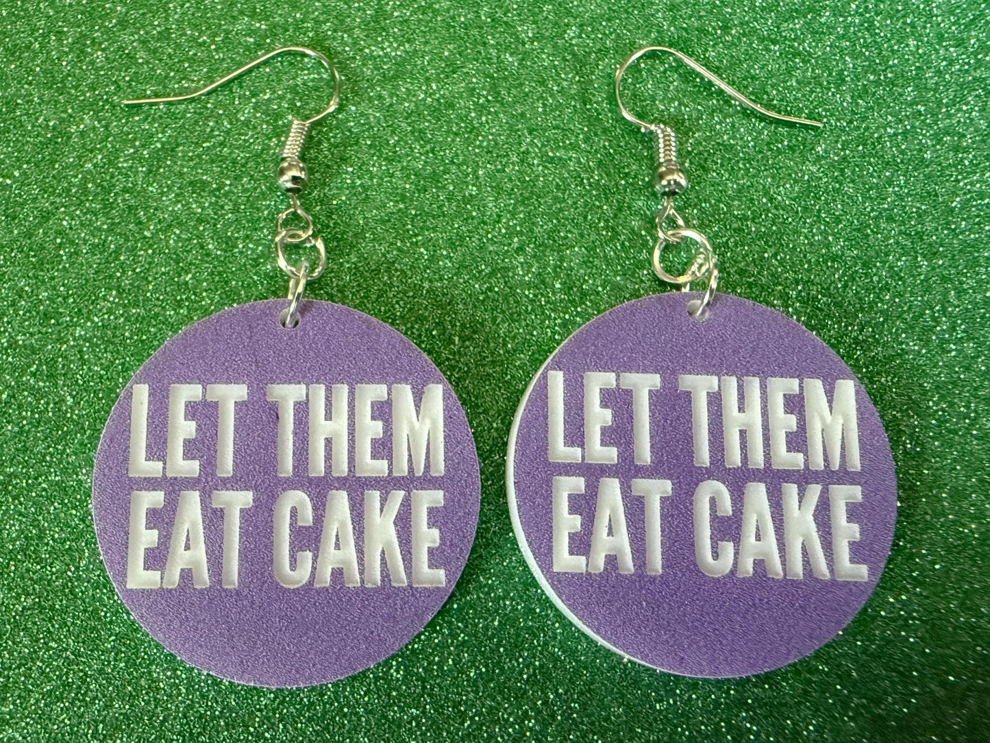 Let Them Eat Cake Earrings: Revolution, Protest, Anti-Capitalism Activism, Activist, Socialism, Political, Best Gifts for Her/Him/Them