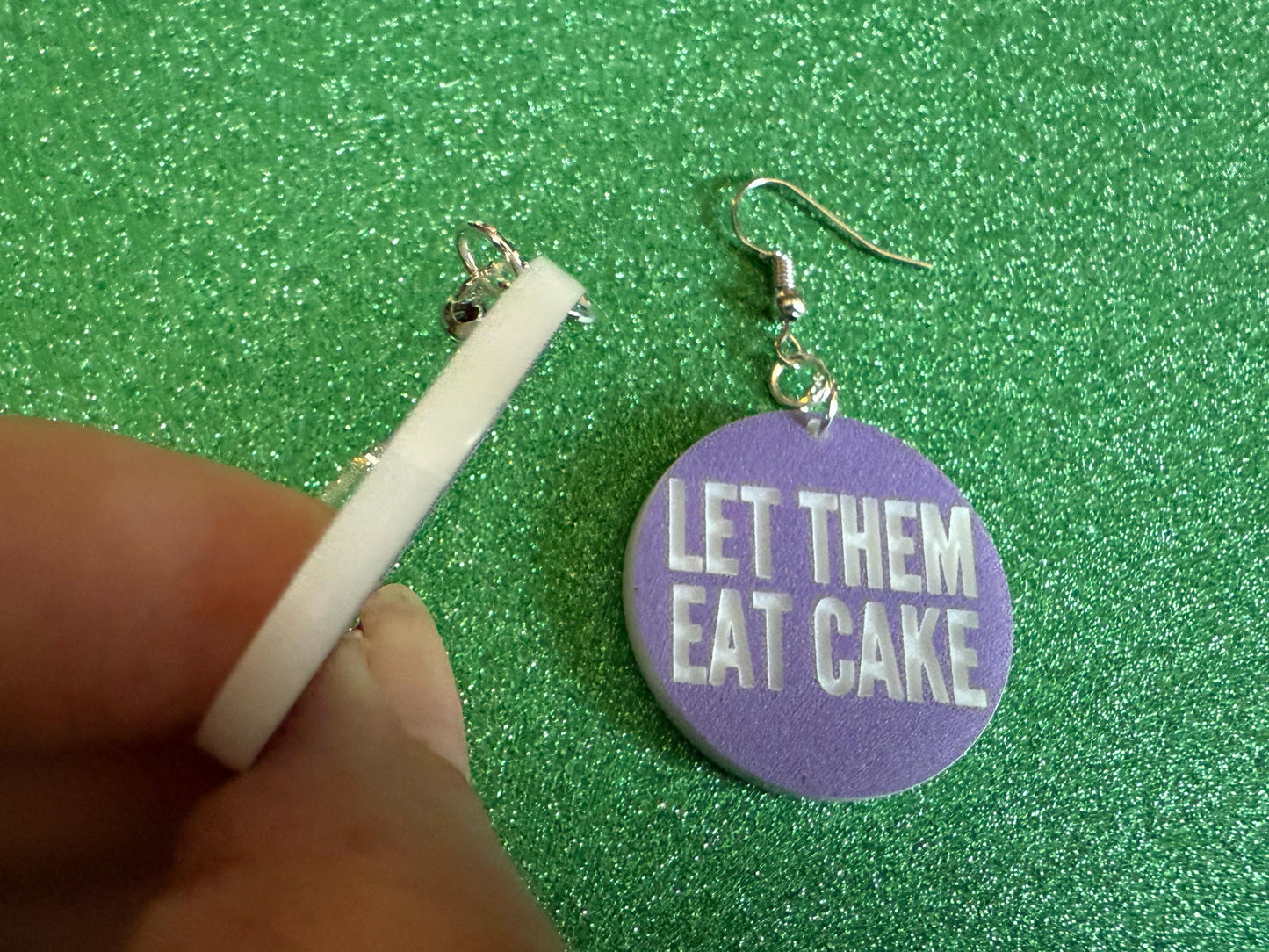 Let Them Eat Cake Earrings: Revolution, Protest, Anti-Capitalism Activism, Activist, Socialism, Political, Best Gifts for Her/Him/Them