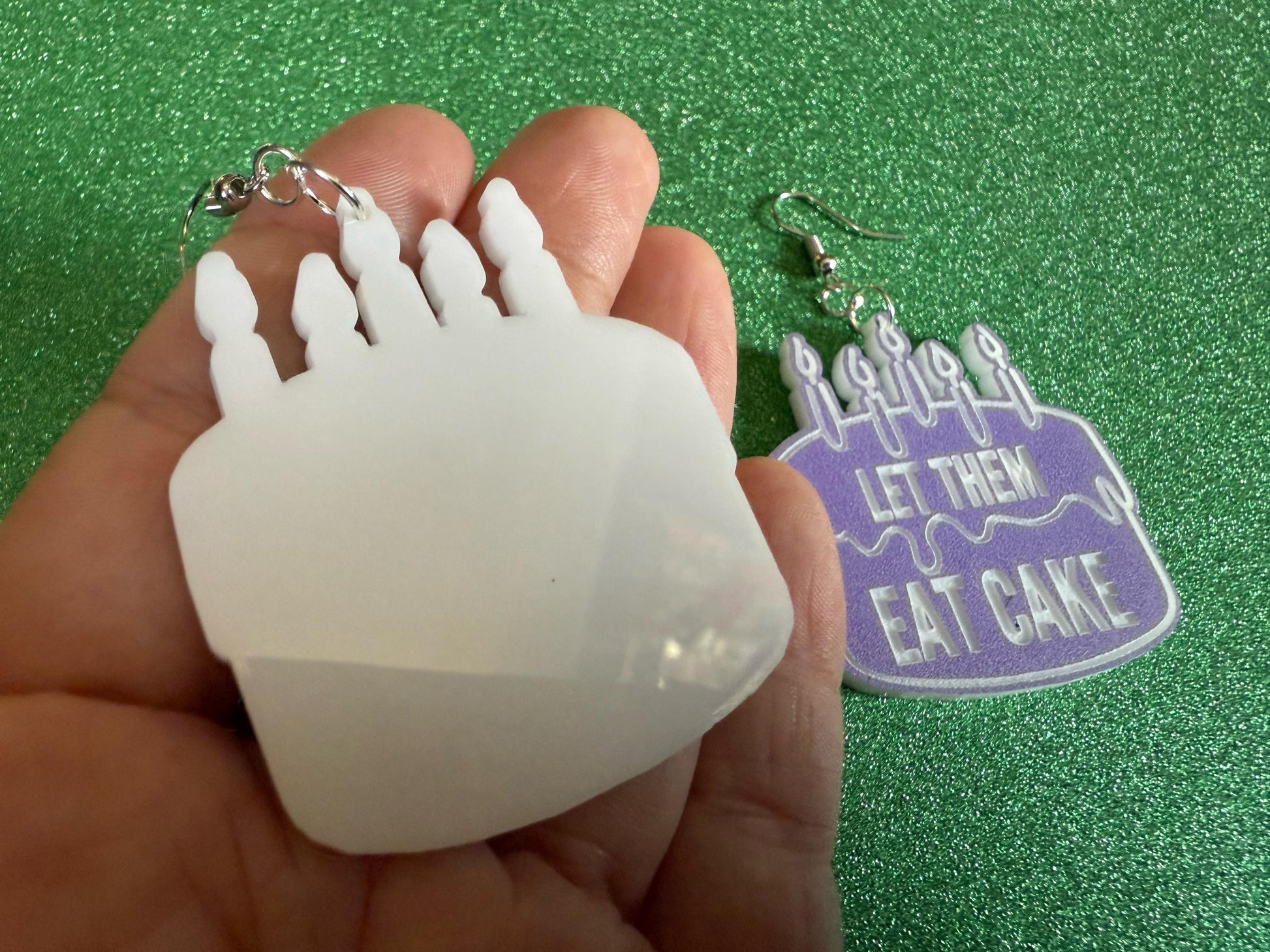 Let Them Eat Cake Earrings: Revolution, Protest, Anti-Capitalism Activism, Activist, Socialism, Political, Best Gifts for Her/Him/Them