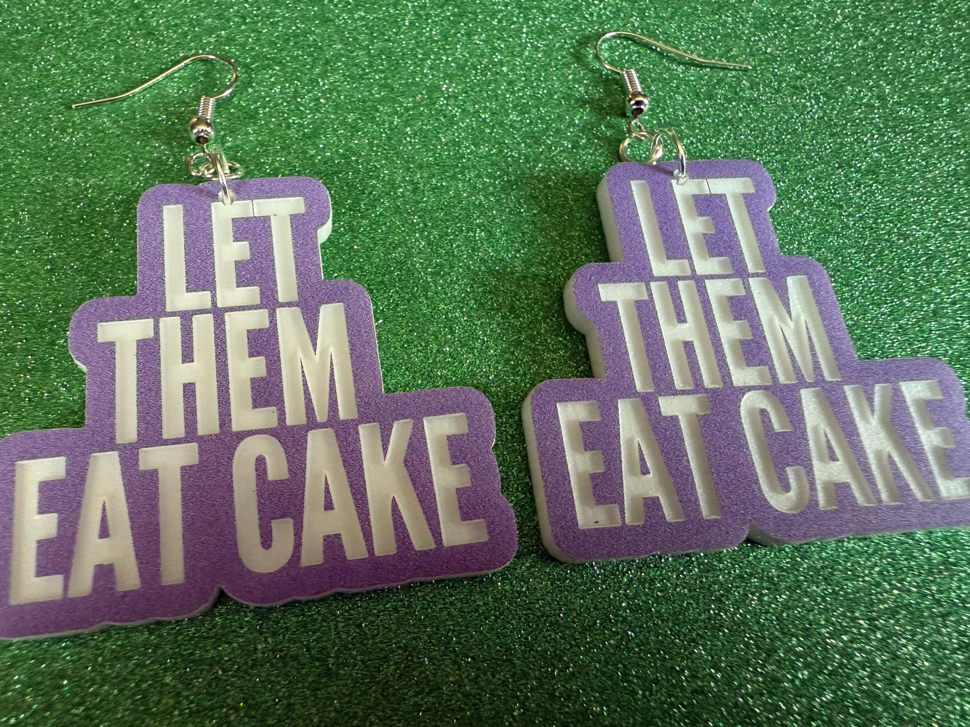Let Them Eat Cake Earrings: Revolution, Protest, Anti-Capitalism Activism, Activist, Socialism, Political, Best Gifts for Her/Him/Them