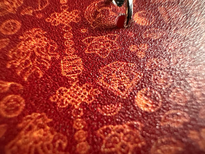 Lunar New Year Earrings: Laser Cut Acrylic Hearts, Asian Holiday, Eastern, Lanterns, Red Earrings, Chinese New Year, Gifts for Her/Him/Them