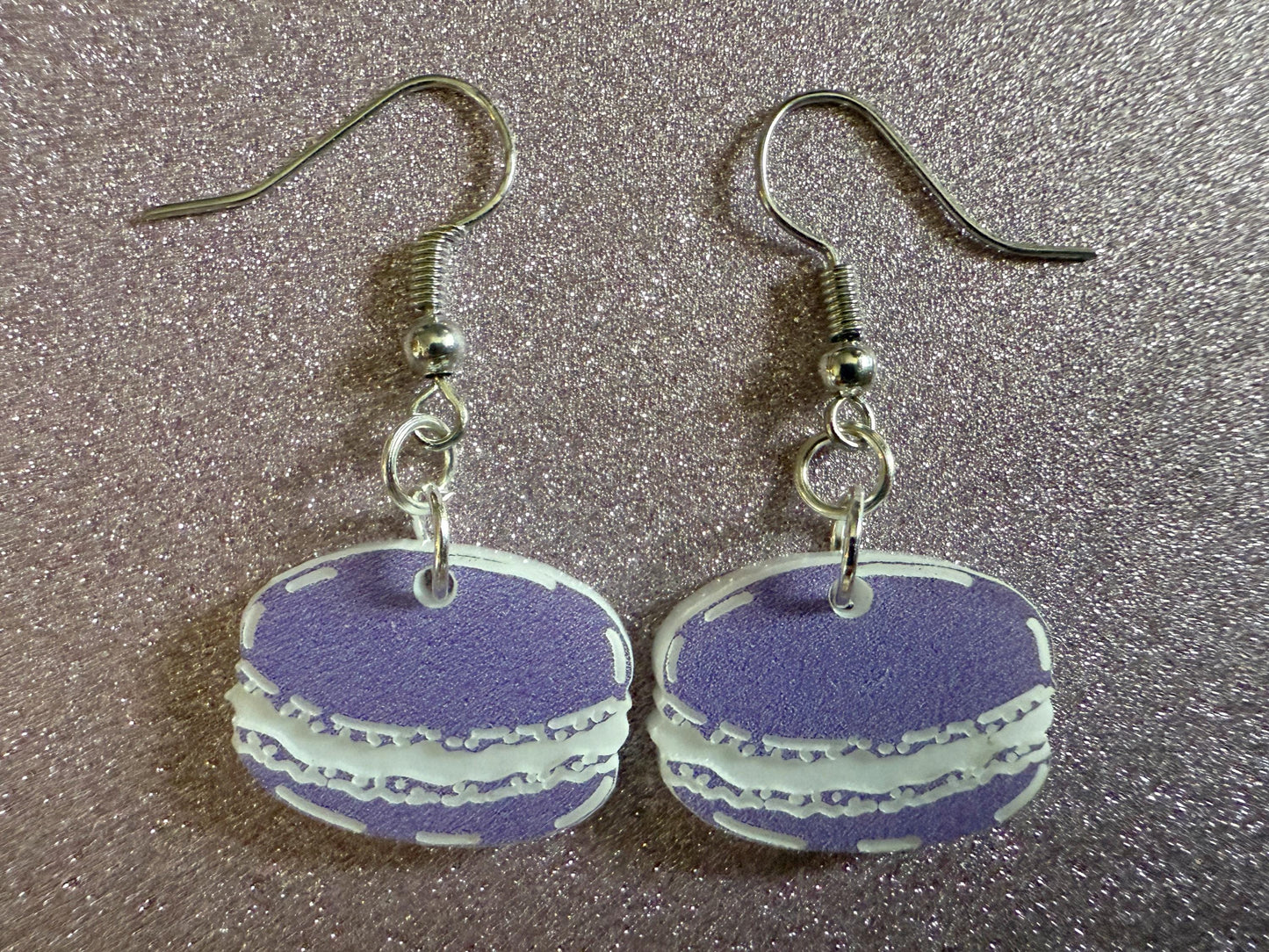 Macaron Earrings: Macaroons, Dessert, French Food, Candy, Macarons, Macaroon, Novelty Earrings, Costume Jewelry, Best Gifts for Her/Him/Them