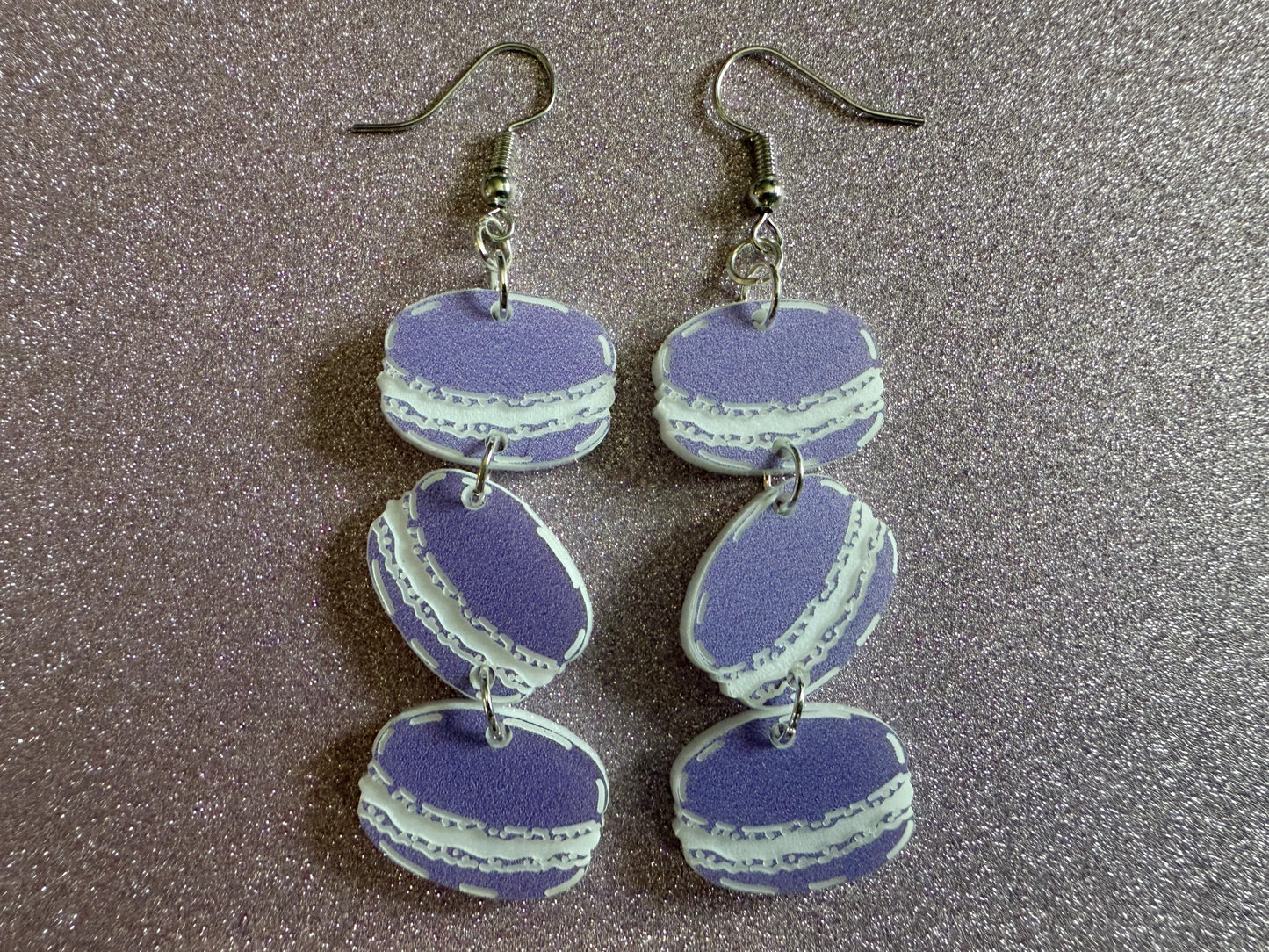 Macaron Earrings: Macaroons, Dessert, French Food, Candy, Macarons, Macaroon, Novelty Earrings, Costume Jewelry, Best Gifts for Her/Him/Them