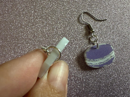 Macaron Earrings: Macaroons, Dessert, French Food, Candy, Macarons, Macaroon, Novelty Earrings, Costume Jewelry, Best Gifts for Her/Him/Them