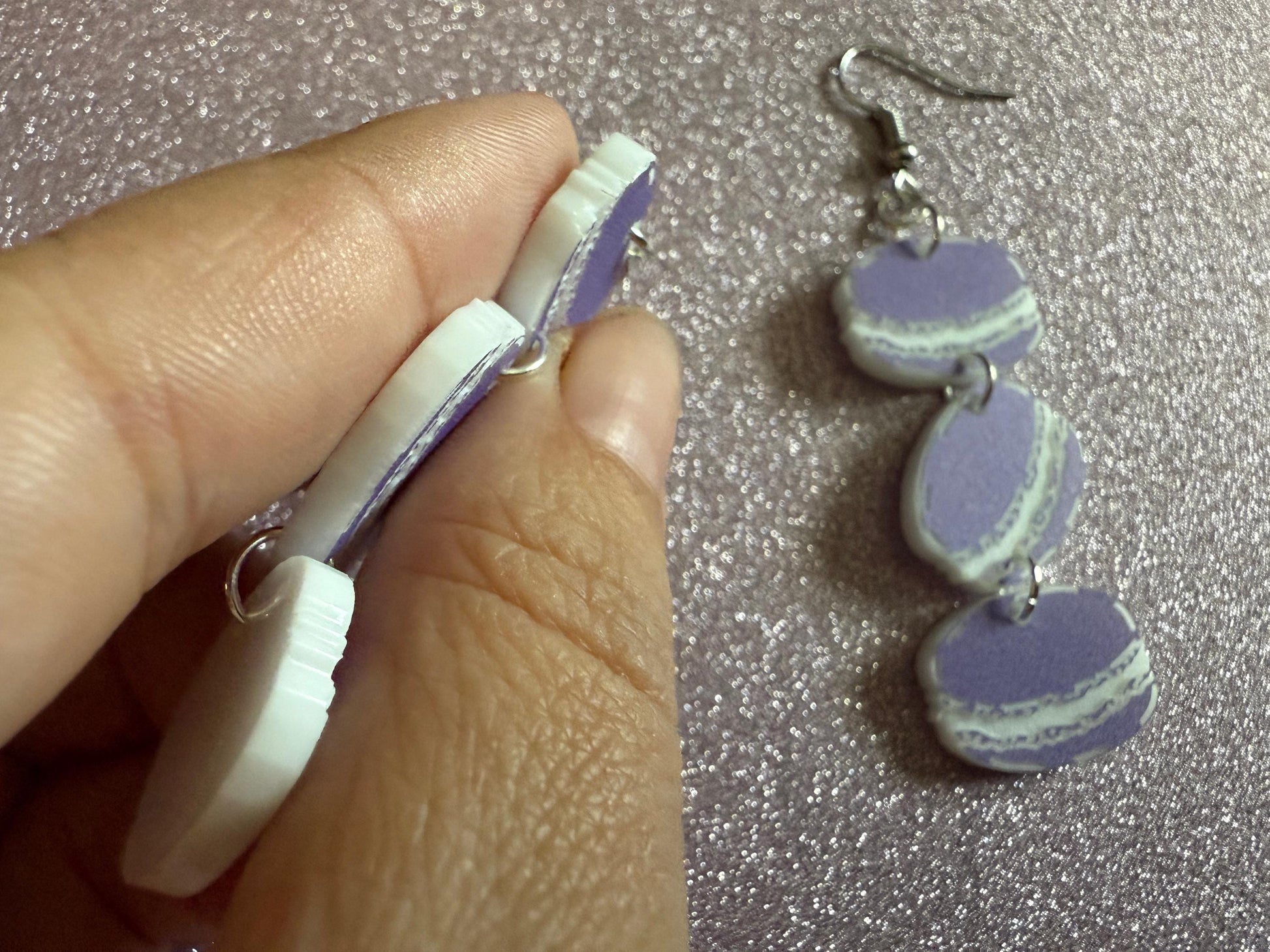 Macaron Earrings: Macaroons, Dessert, French Food, Candy, Macarons, Macaroon, Novelty Earrings, Costume Jewelry, Best Gifts for Her/Him/Them