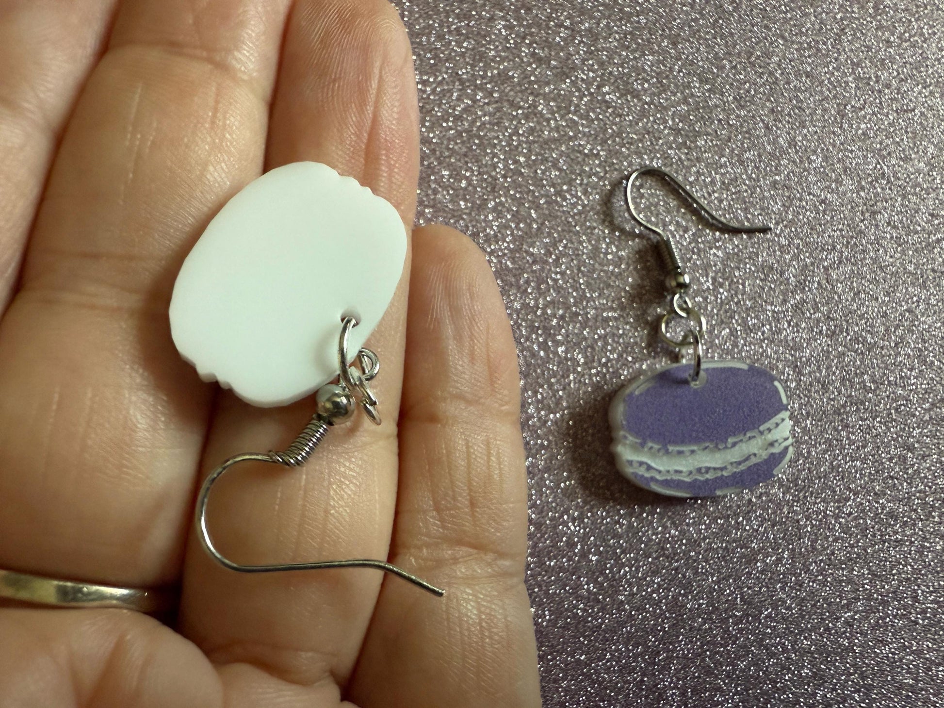 Macaron Earrings: Macaroons, Dessert, French Food, Candy, Macarons, Macaroon, Novelty Earrings, Costume Jewelry, Best Gifts for Her/Him/Them