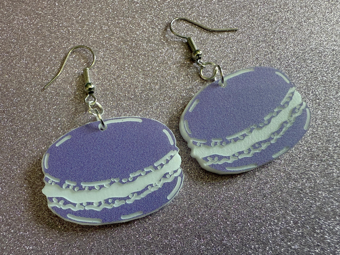 Macaron Earrings: Macaroons, Dessert, French Food, Candy, Macarons, Macaroon, Novelty Earrings, Costume Jewelry, Best Gifts for Her/Him/Them