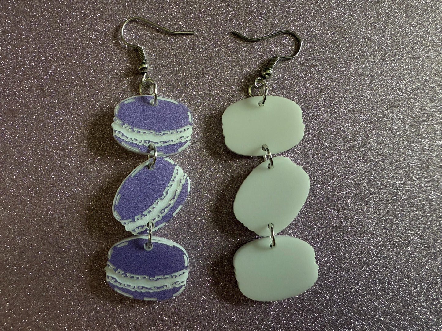 Macaron Earrings: Macaroons, Dessert, French Food, Candy, Macarons, Macaroon, Novelty Earrings, Costume Jewelry, Best Gifts for Her/Him/Them