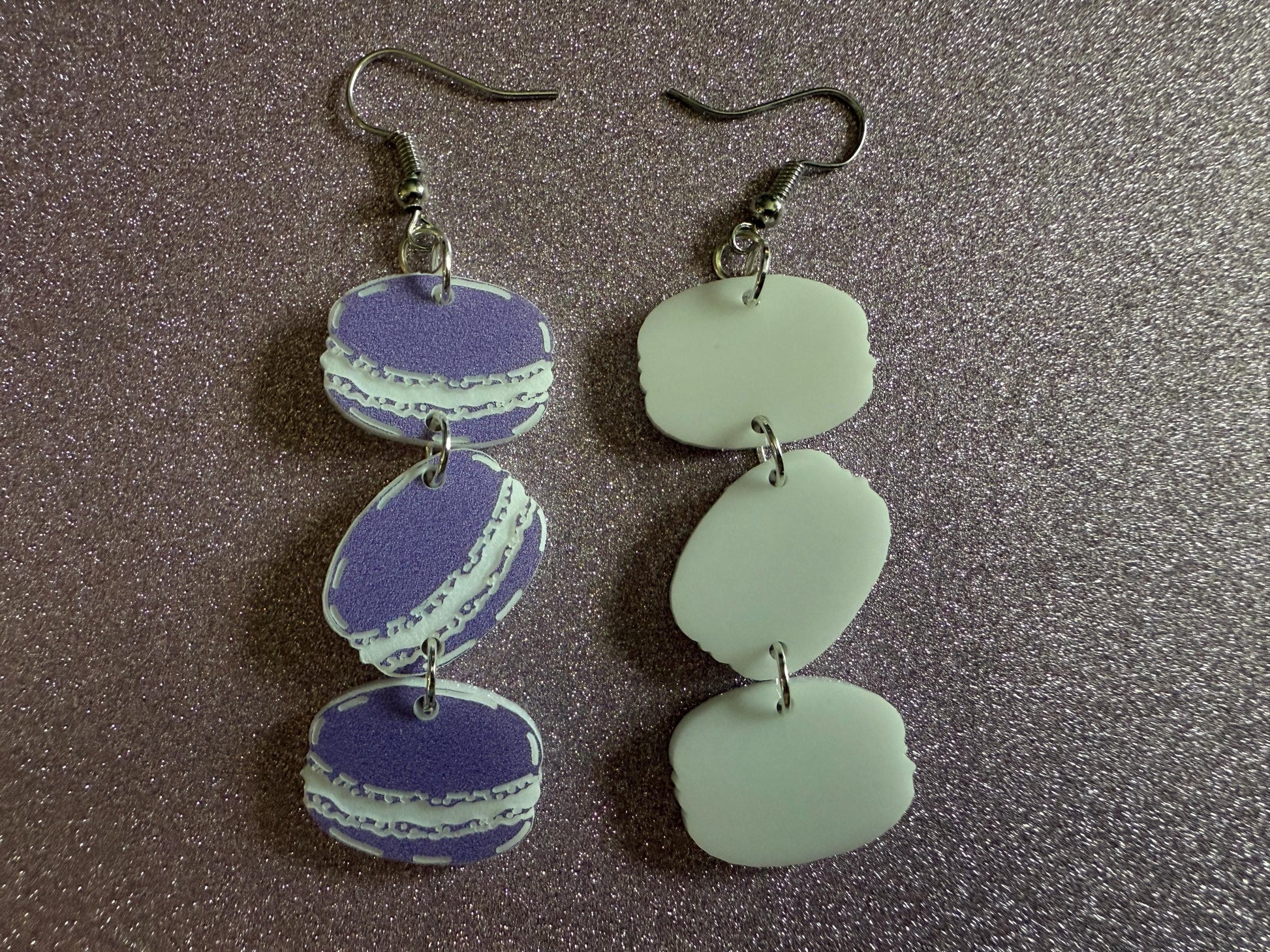 Macaron Earrings: Macaroons, Dessert, French Food, Candy, Macarons, Macaroon, Novelty Earrings, Costume Jewelry, Best Gifts for Her/Him/Them