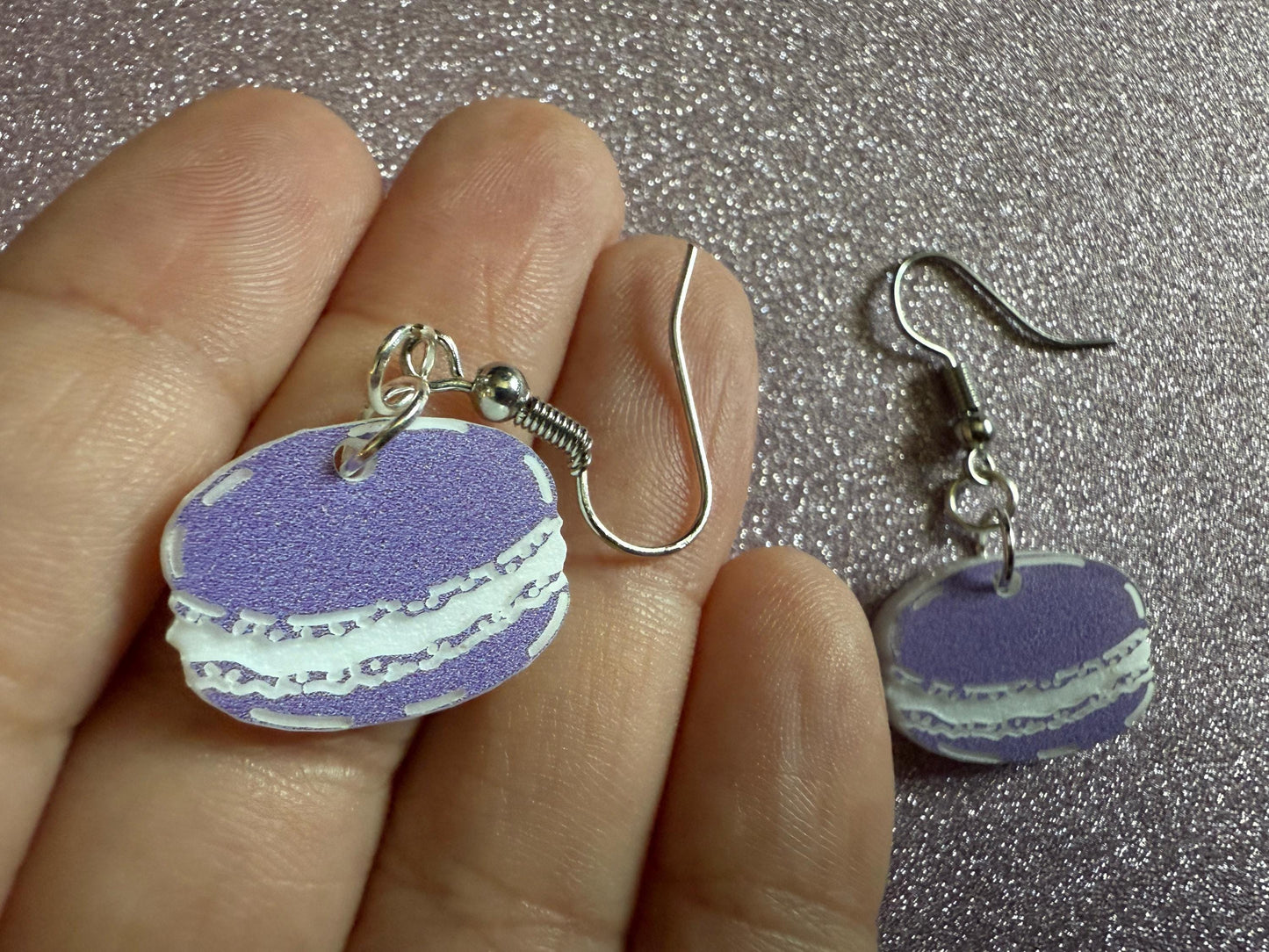 Macaron Earrings: Macaroons, Dessert, French Food, Candy, Macarons, Macaroon, Novelty Earrings, Costume Jewelry, Best Gifts for Her/Him/Them