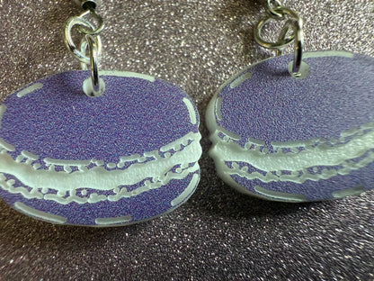 Macaron Earrings: Macaroons, Dessert, French Food, Candy, Macarons, Macaroon, Novelty Earrings, Costume Jewelry, Best Gifts for Her/Him/Them