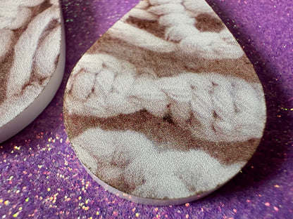 Macramé Earrings: Laser Cut Acrylic Macrame Earrings, Hobby, Knotting, Knots, Crafter, Plants, Crafts, Textile, Best Gifts for Her/Him/Them