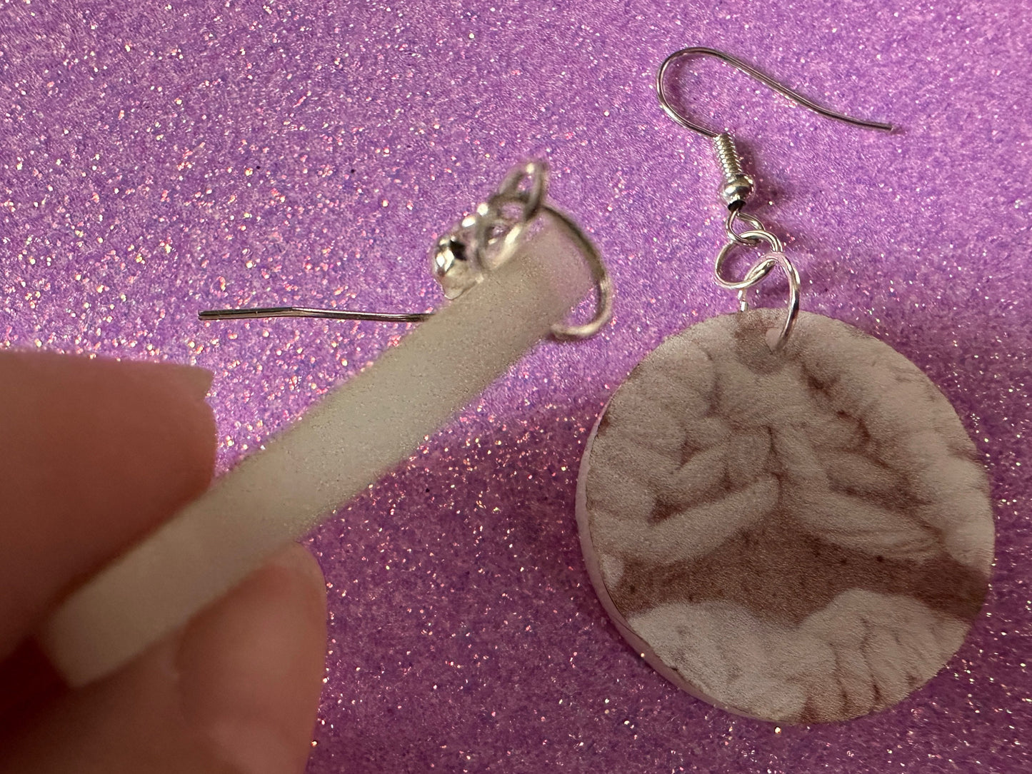 Macramé Earrings: Laser Cut Acrylic Macrame Earrings, Hobby, Knotting, Knots, Crafter, Plants, Crafts, Textile, Best Gifts for Her/Him/Them