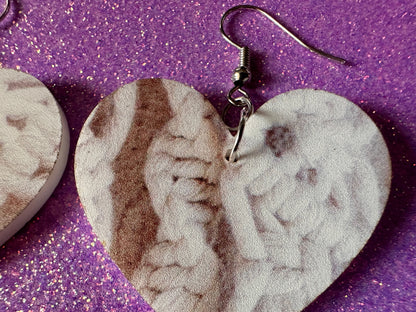 Macramé Earrings: Laser Cut Acrylic Macrame Earrings, Hobby, Knotting, Knots, Crafter, Plants, Crafts, Textile, Best Gifts for Her/Him/Them