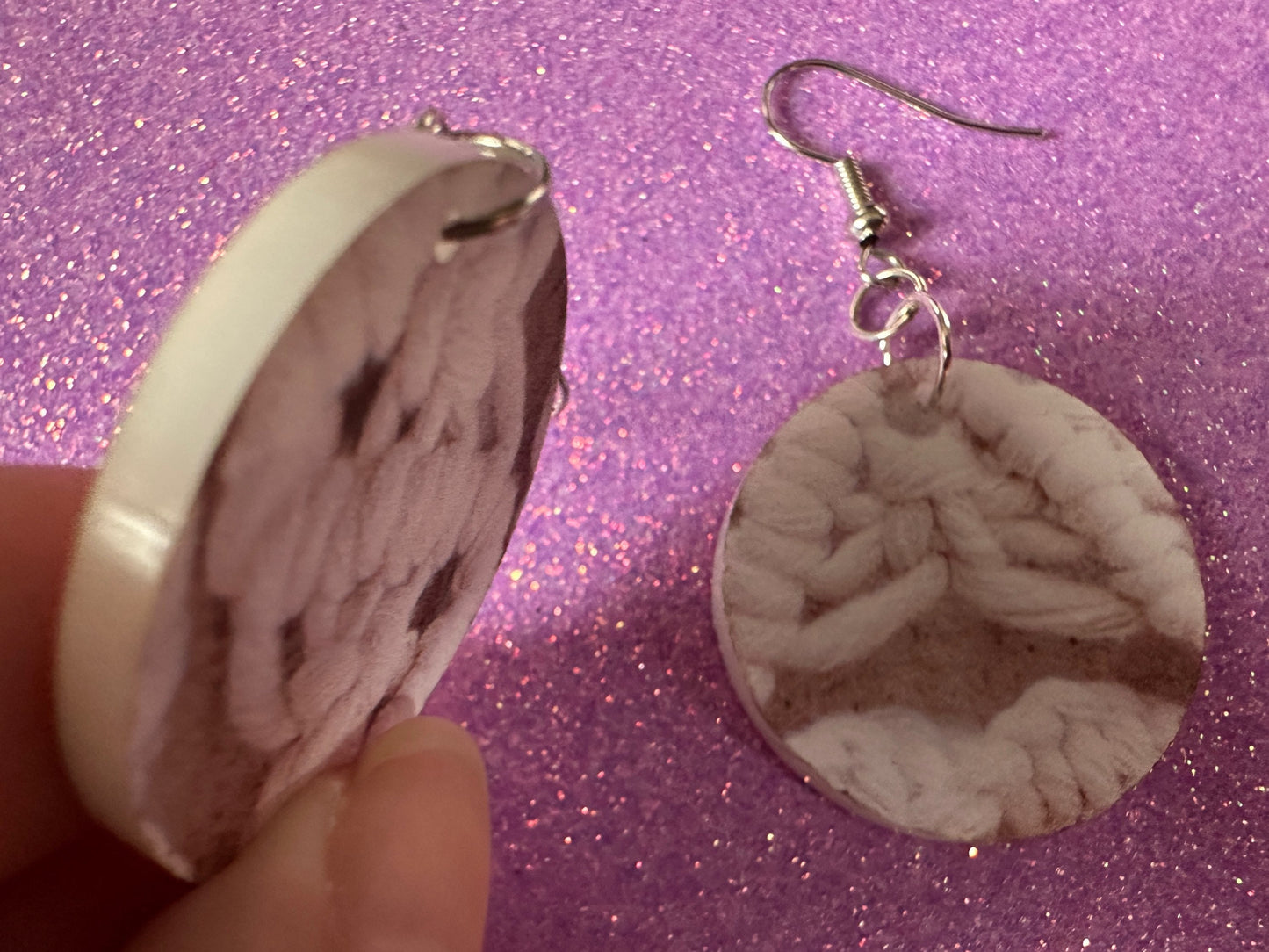 Macramé Earrings: Laser Cut Acrylic Macrame Earrings, Hobby, Knotting, Knots, Crafter, Plants, Crafts, Textile, Best Gifts for Her/Him/Them
