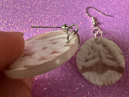 Macramé Earrings: Laser Cut Acrylic Macrame Earrings, Hobby, Knotting, Knots, Crafter, Plants, Crafts, Textile, Best Gifts for Her/Him/Them