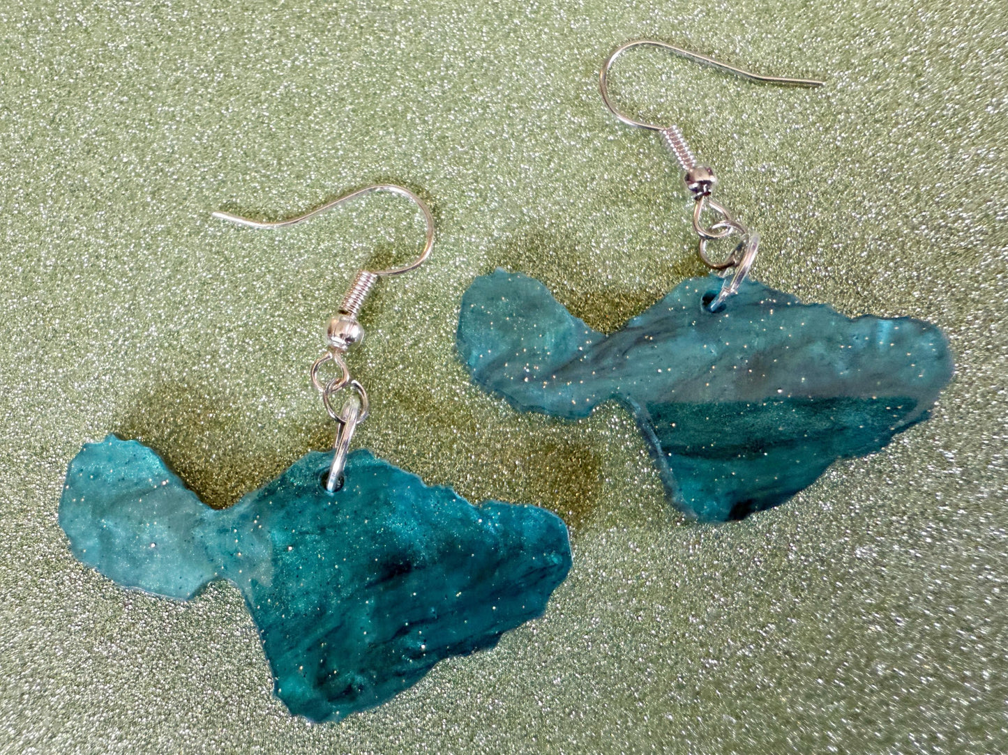 Maui Earrings: Laser Cut Acrylic Maui Earrings, Maui Strong, Lahaina Fire, Good Cause Earrings, Hawaii, Aloha, Best Gifts for Her/Him/Them
