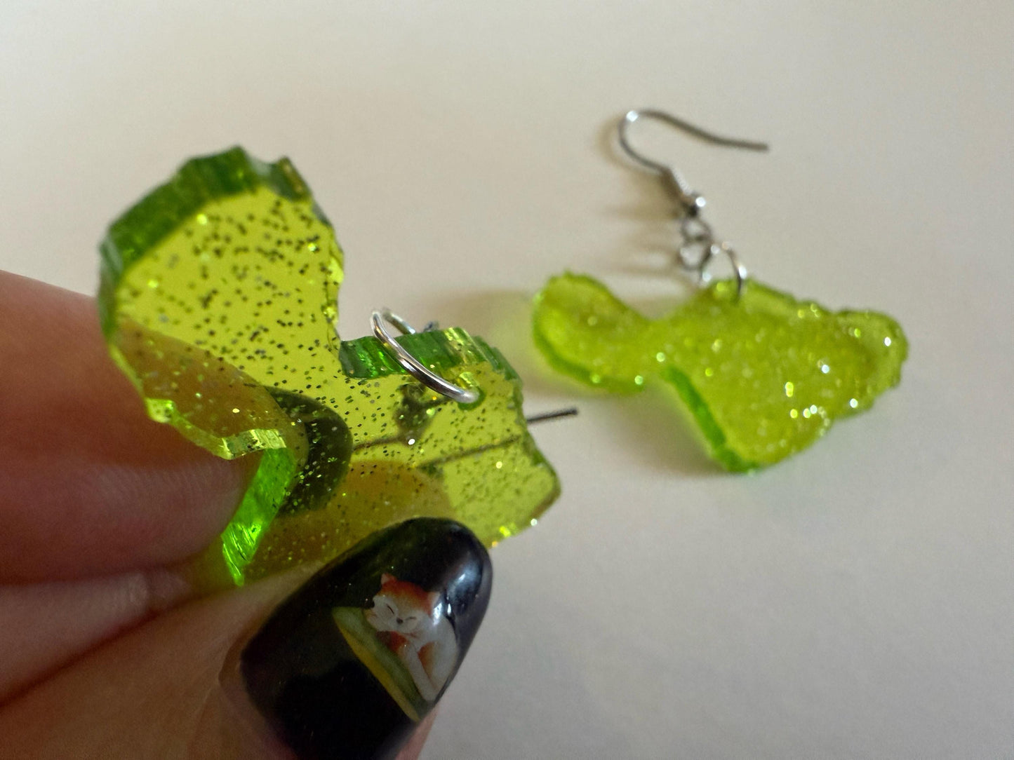 Maui Earrings: Laser Cut Acrylic Maui Earrings, Maui Strong, Lahaina Fire, Good Cause Earrings, Hawaii, Aloha, Best Gifts for Her/Him/Them