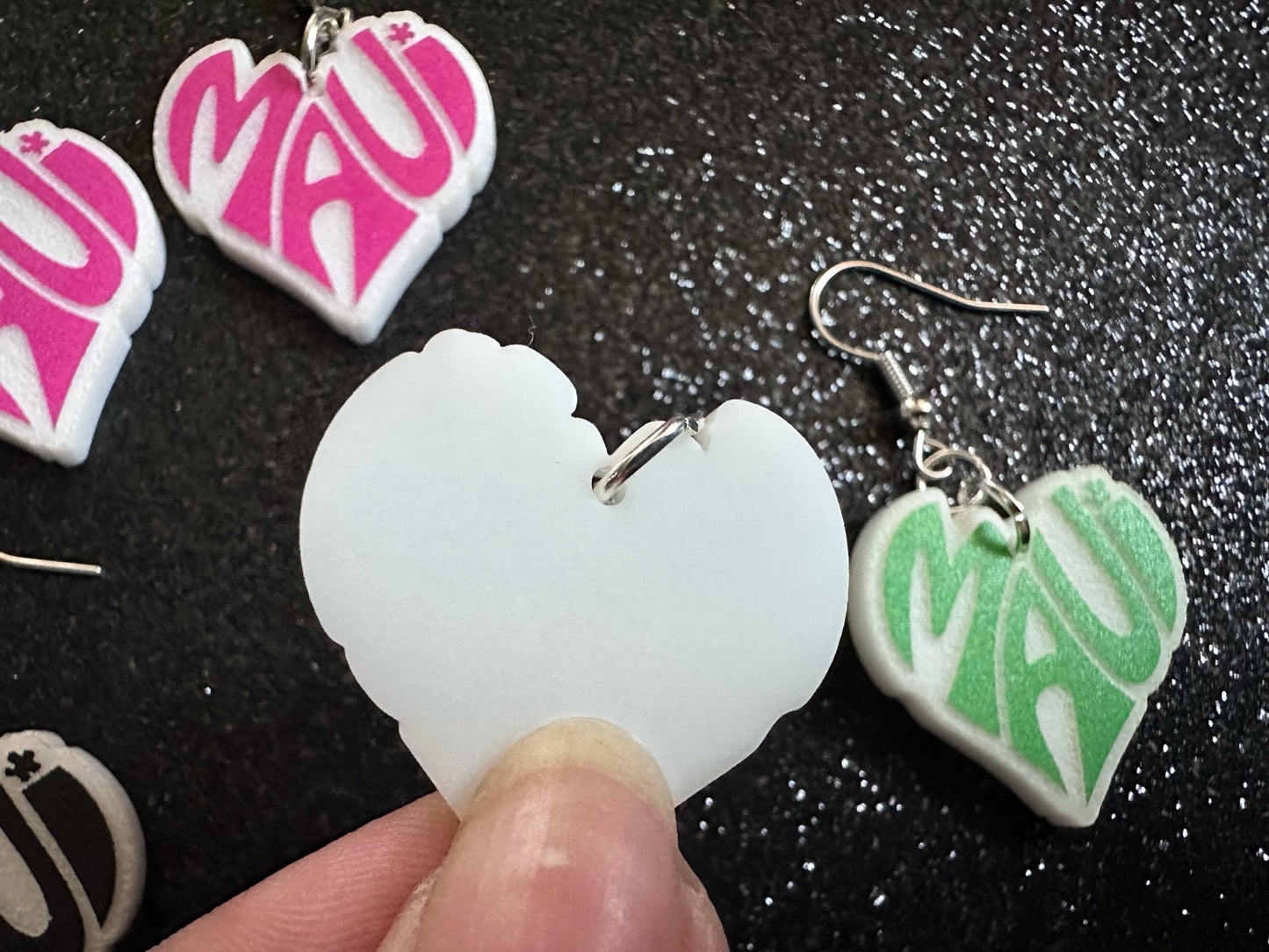 Maui Earrings: Laser Cut Acrylic Maui Earrings, Maui Strong, Lahaina Fire, Good Cause Earrings, Hawaii, Aloha, Best Gifts for Her/Him/Them