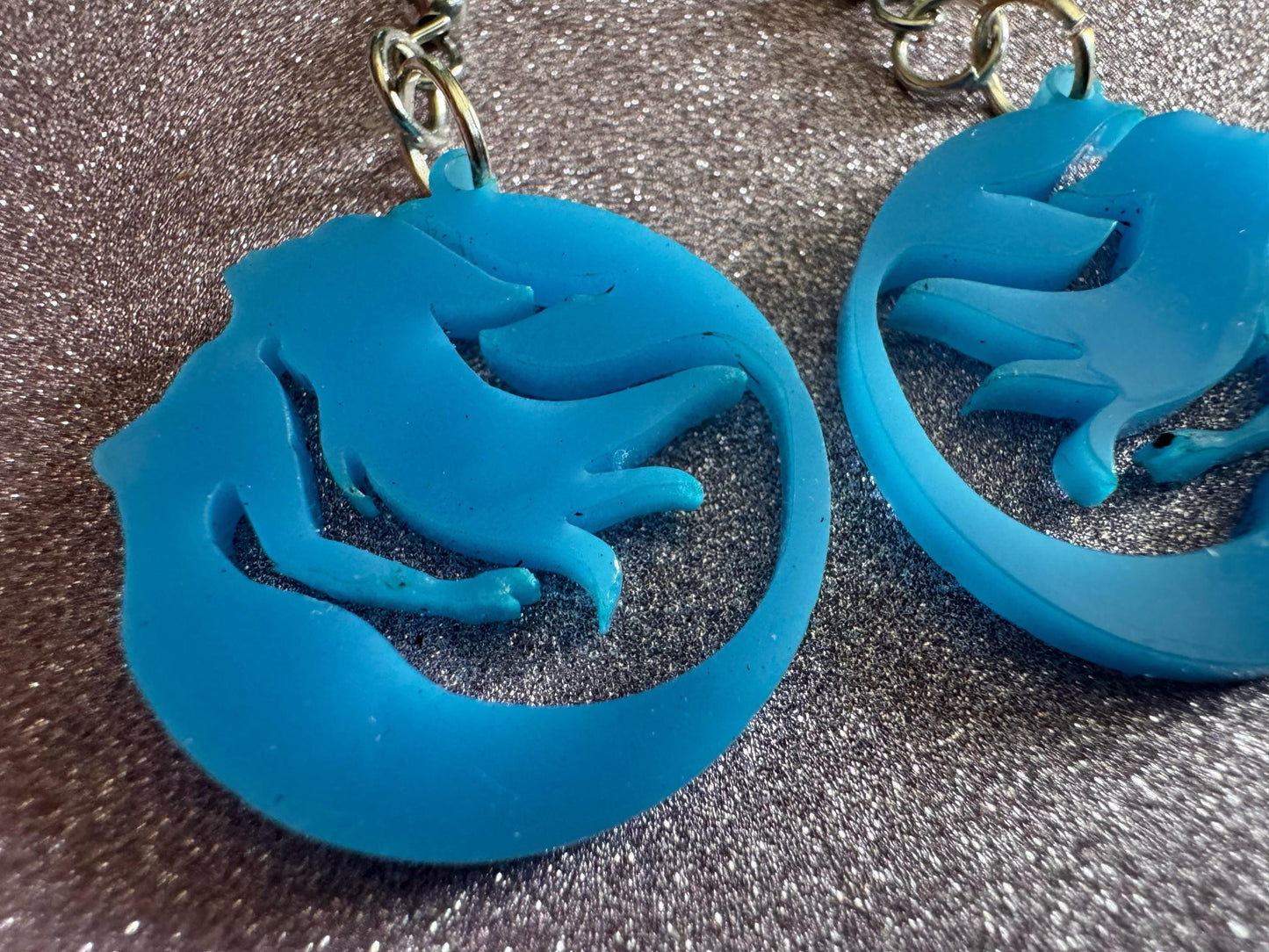 Mermaid Tail Earrings: Lase Cut Acrylic Mermaid Tails, Mermaid Scales, Mermaids, Ocean, Aquatic, Magic, Novelty, Best Gifts for Her/Him/Them