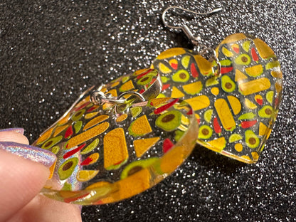 Mexican Food Earrings: Laser Cut Acrylic Tacos, Burritos, Guacamole, Avocado, Chips, Chili Pepper, Lime, Cuisine Best Gifts for Her/Him/Them