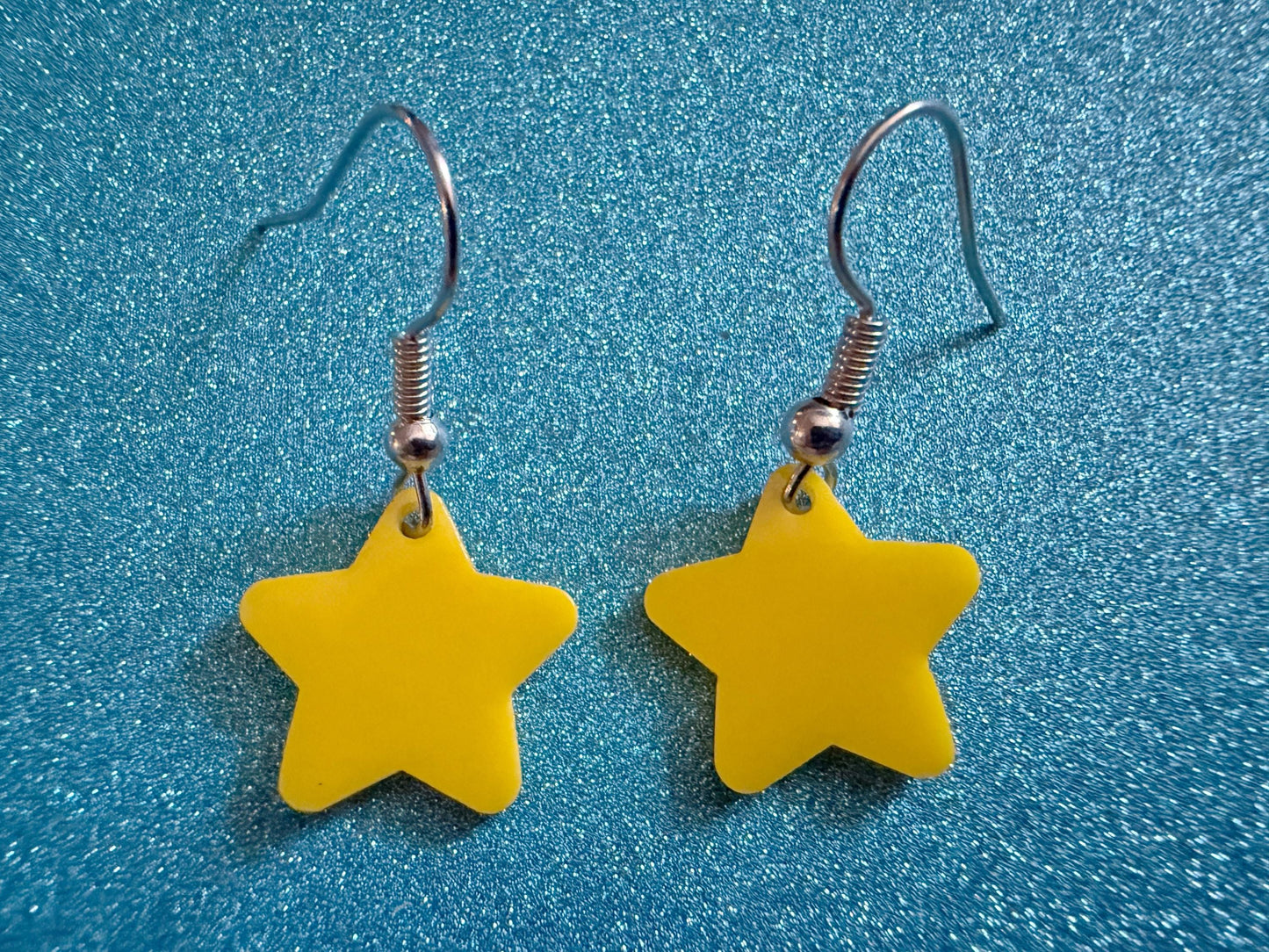 Mini Star Earrings: Laser Cut Acrylic Stars, Christmas Magic, Xmas, X-mas, Night Sky, Astrology, Astronomy, Best Gifts for Her/Him/Them