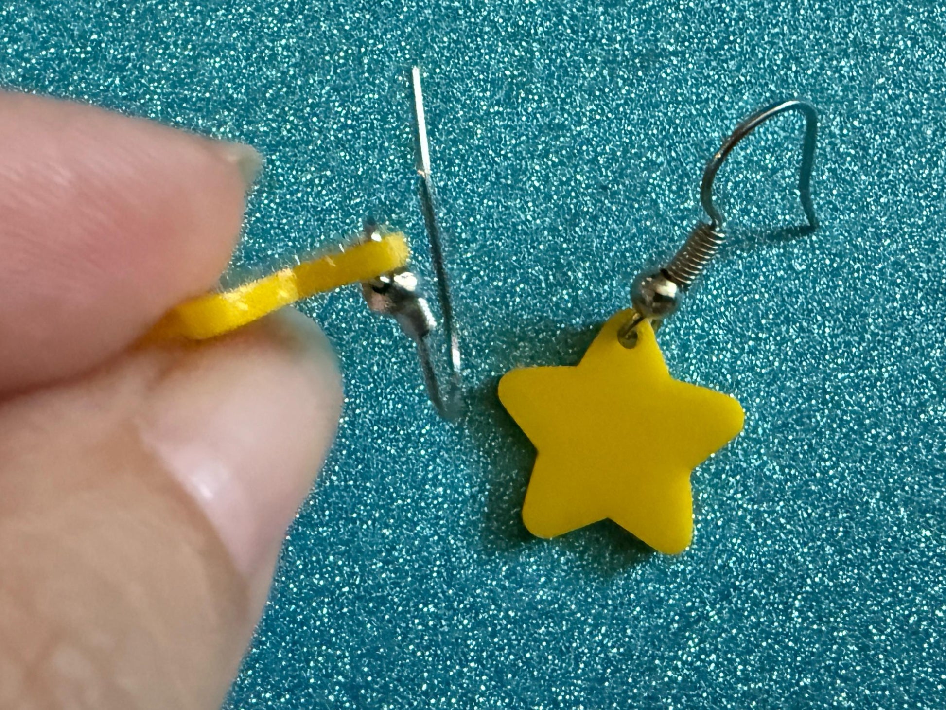 Mini Star Earrings: Laser Cut Acrylic Stars, Christmas Magic, Xmas, X-mas, Night Sky, Astrology, Astronomy, Best Gifts for Her/Him/Them