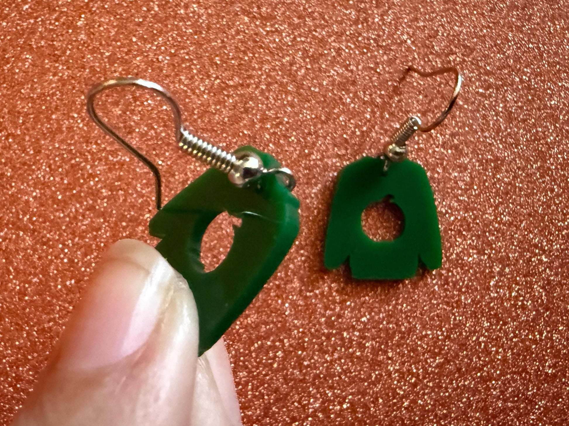 Mini Sweater Earrings: Laser Cut Acrylic Ugly Christmas Sweaters, Fall, Autumn, Holidays, Pumpkin, Green, Best Gifts for Her/Him/Them