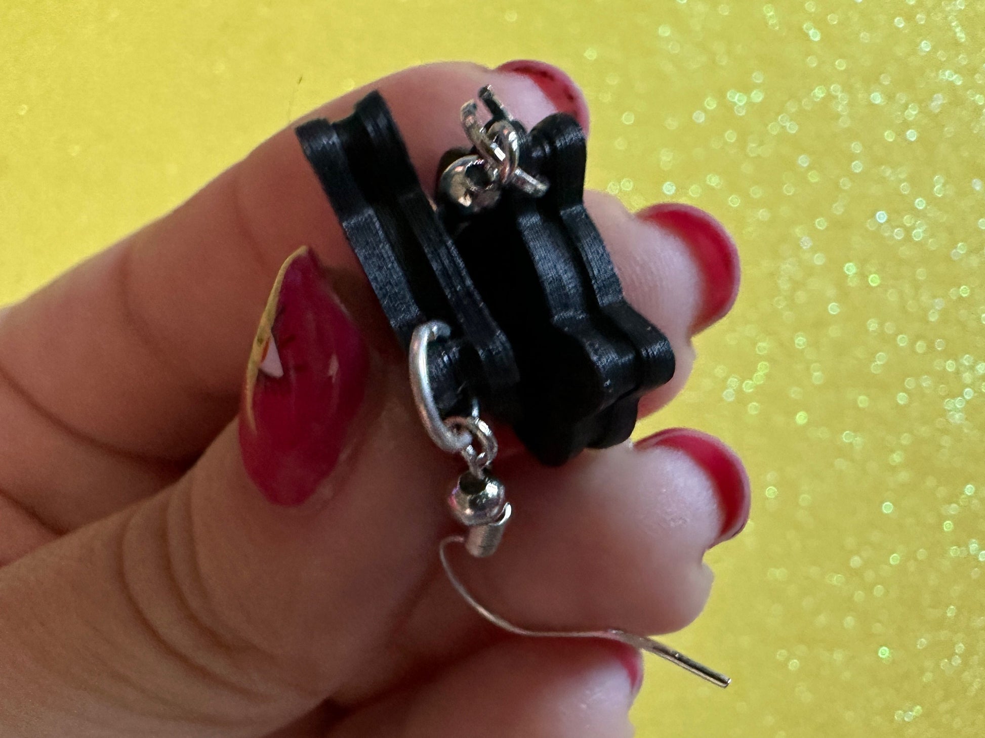 Minimalist Cat Earrings: 3D Printed Cats, Kitty, Kitten, Pussy Cat, Feline, Minimalism, Black Cat, White Cat, Best Gifts for Her/Him/Them