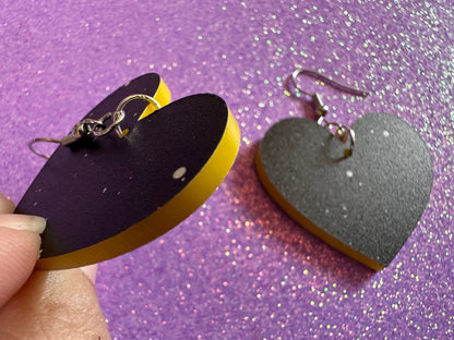 Night Sky Earrings: Laser Cut Acrylic Space Earrings, Astronomy, Stars, Planets, Astrology, NASA, Nebula, Magic, Best Gifts for Her/Him/Them