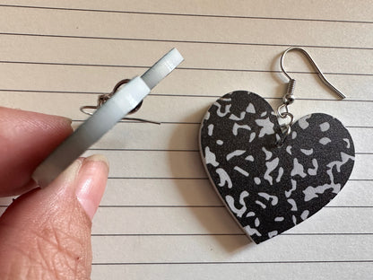 Notebook Earrings: Laser Cut Acrylic Writer Earrings, Handwriting, Stationery, Teacher, Back to School, Cursive, Best Gifts for Her/Him/Them