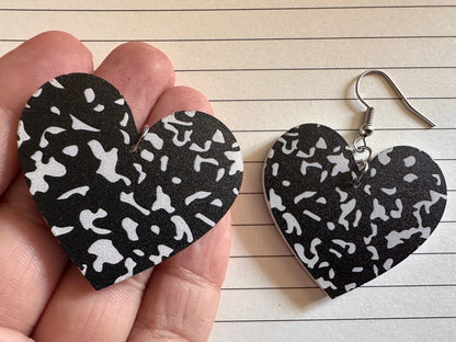 Notebook Earrings: Laser Cut Acrylic Writer Earrings, Handwriting, Stationery, Teacher, Back to School, Cursive, Best Gifts for Her/Him/Them