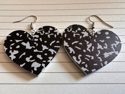 Notebook Earrings: Laser Cut Acrylic Writer Earrings, Handwriting, Stationery, Teacher, Back to School, Cursive, Best Gifts for Her/Him/Them