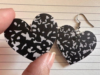 Notebook Earrings: Laser Cut Acrylic Writer Earrings, Handwriting, Stationery, Teacher, Back to School, Cursive, Best Gifts for Her/Him/Them